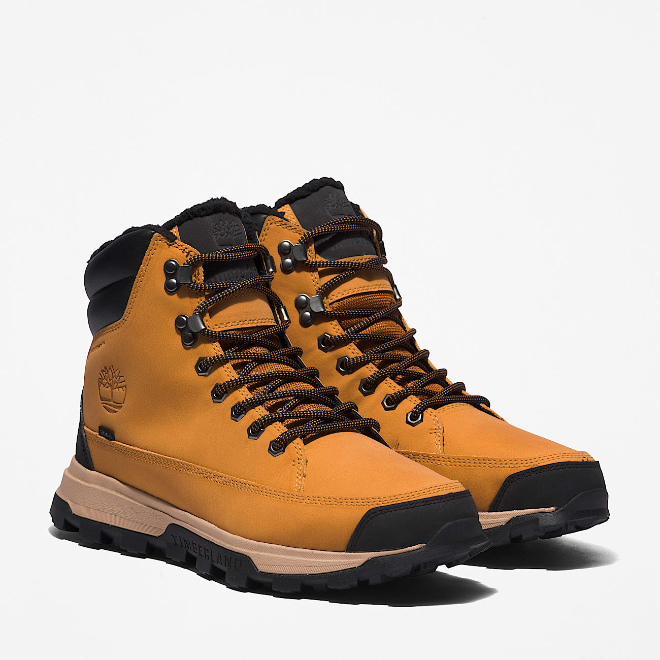 Mens Treeline Waterproof Insulated Boot TBL Wheat Leather ALT4