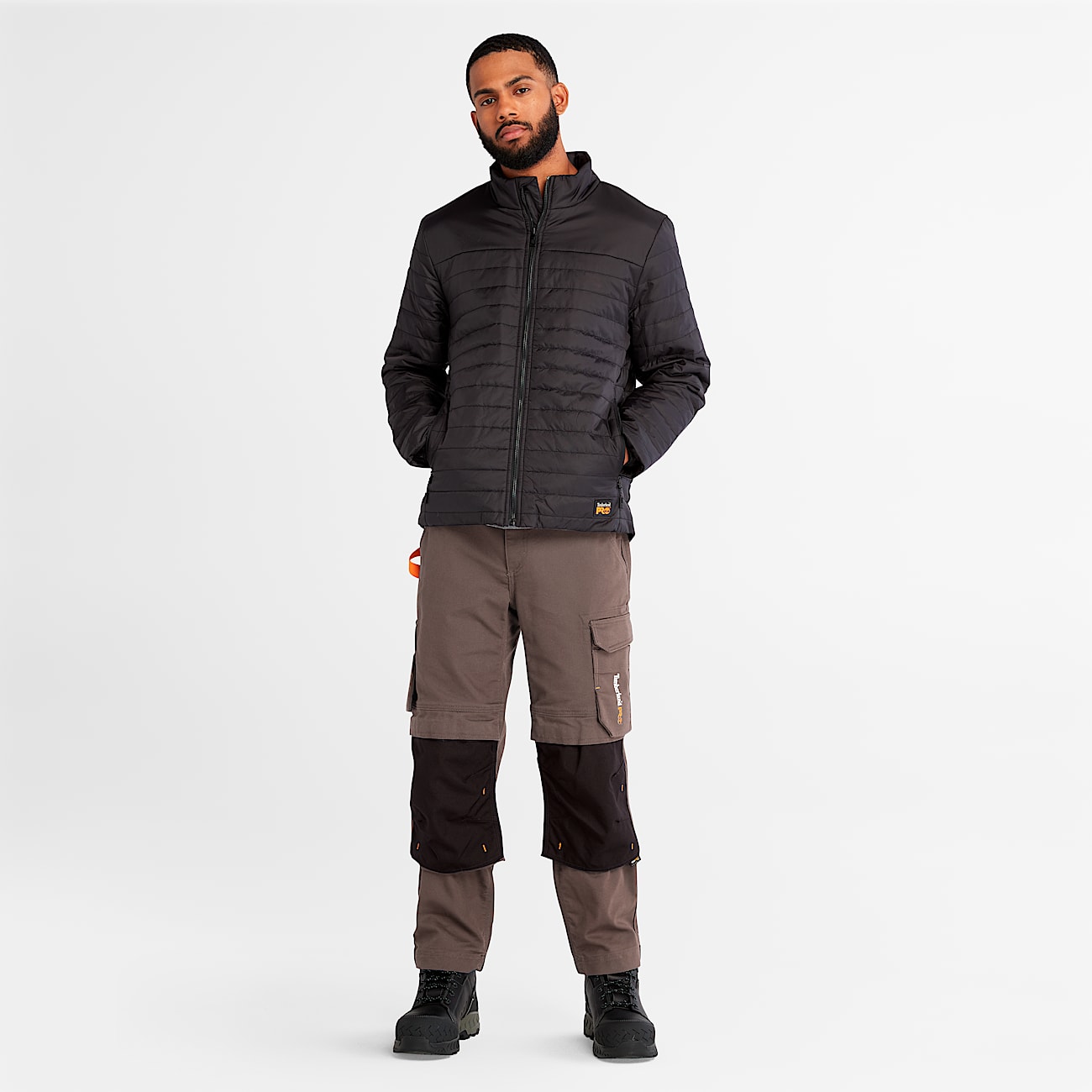 Mens Ironhide KneePad Work Pants TBL Gunmetal ALT1