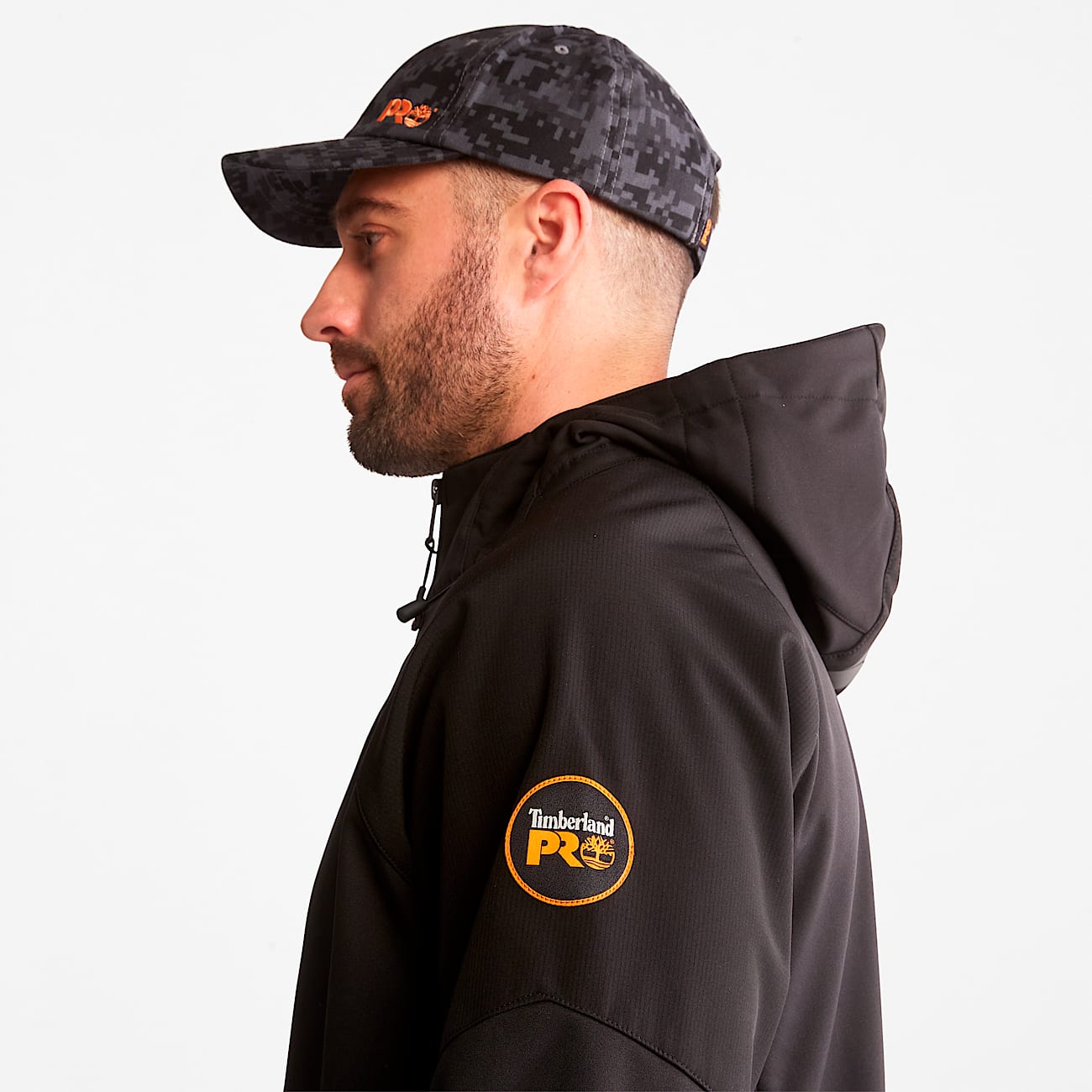 Men's Timberland PRO® Powerzip Hooded Softshell Jacket - 6