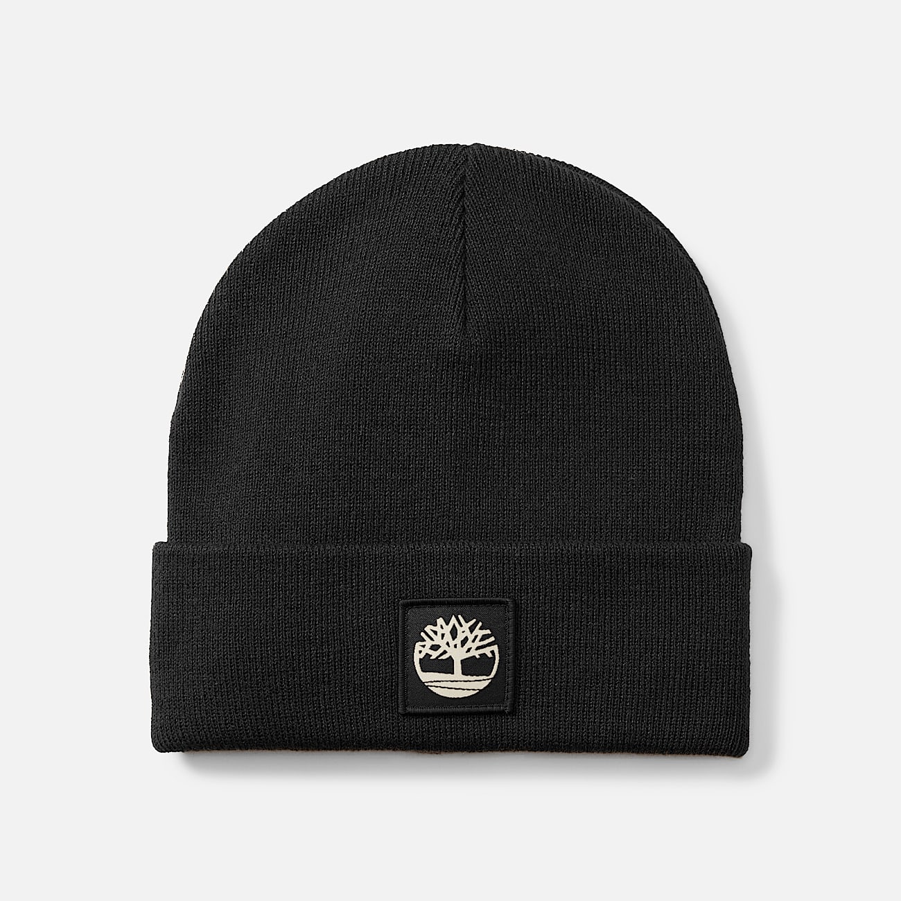 Cuffed Beanie With Tonal Patch - 1