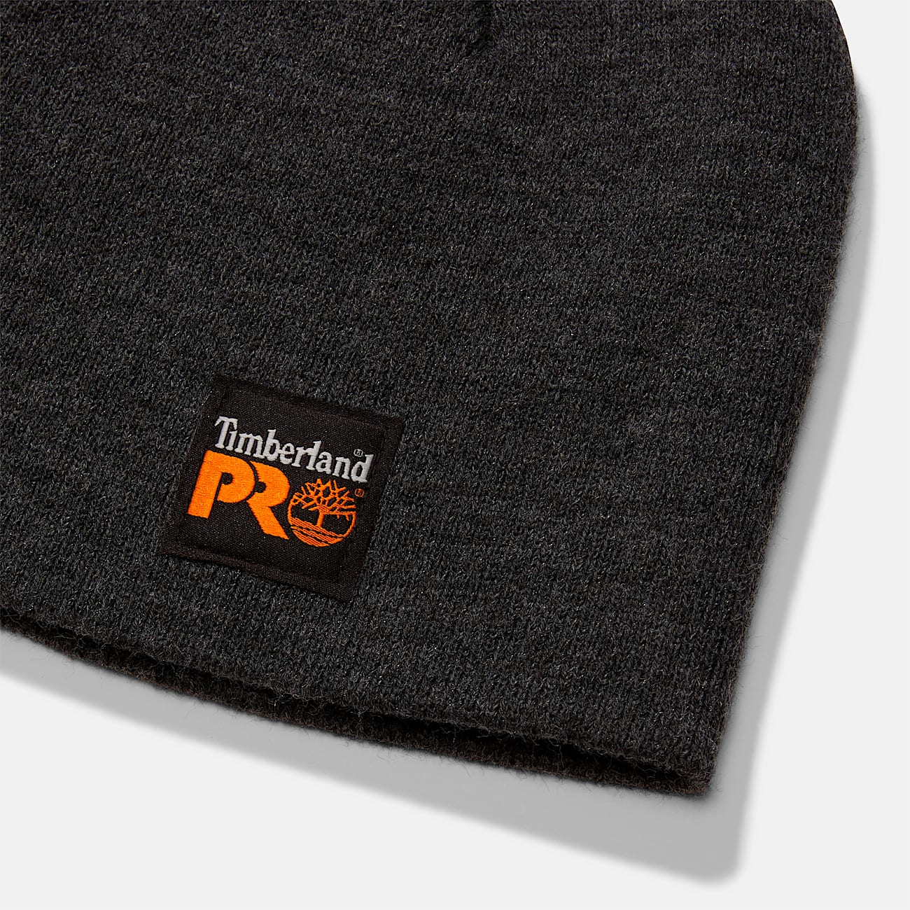 Mens Timberland PRO Beanie TBL Dark Charcoal Heather ALT2