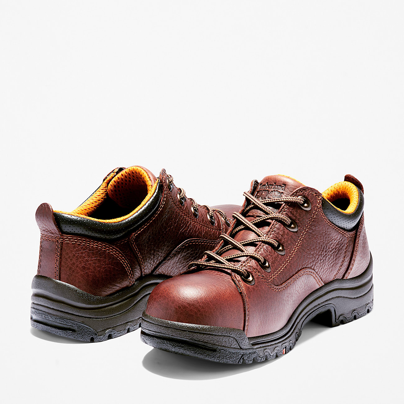 Zapato de trabajo con puntera de aleacin TiTAN Casual para mujer TBL Marrn ALT5