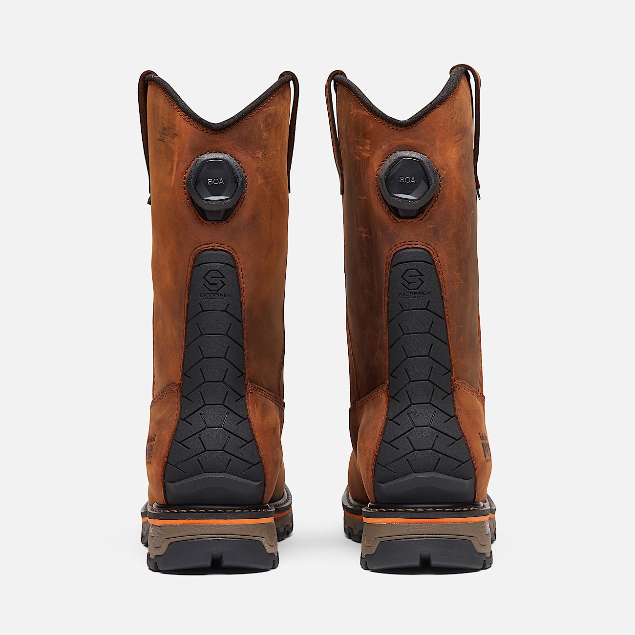 Botas de trabajo Timberland PRO True Grit PullOn para hombre TBL Marrn medio ALT5