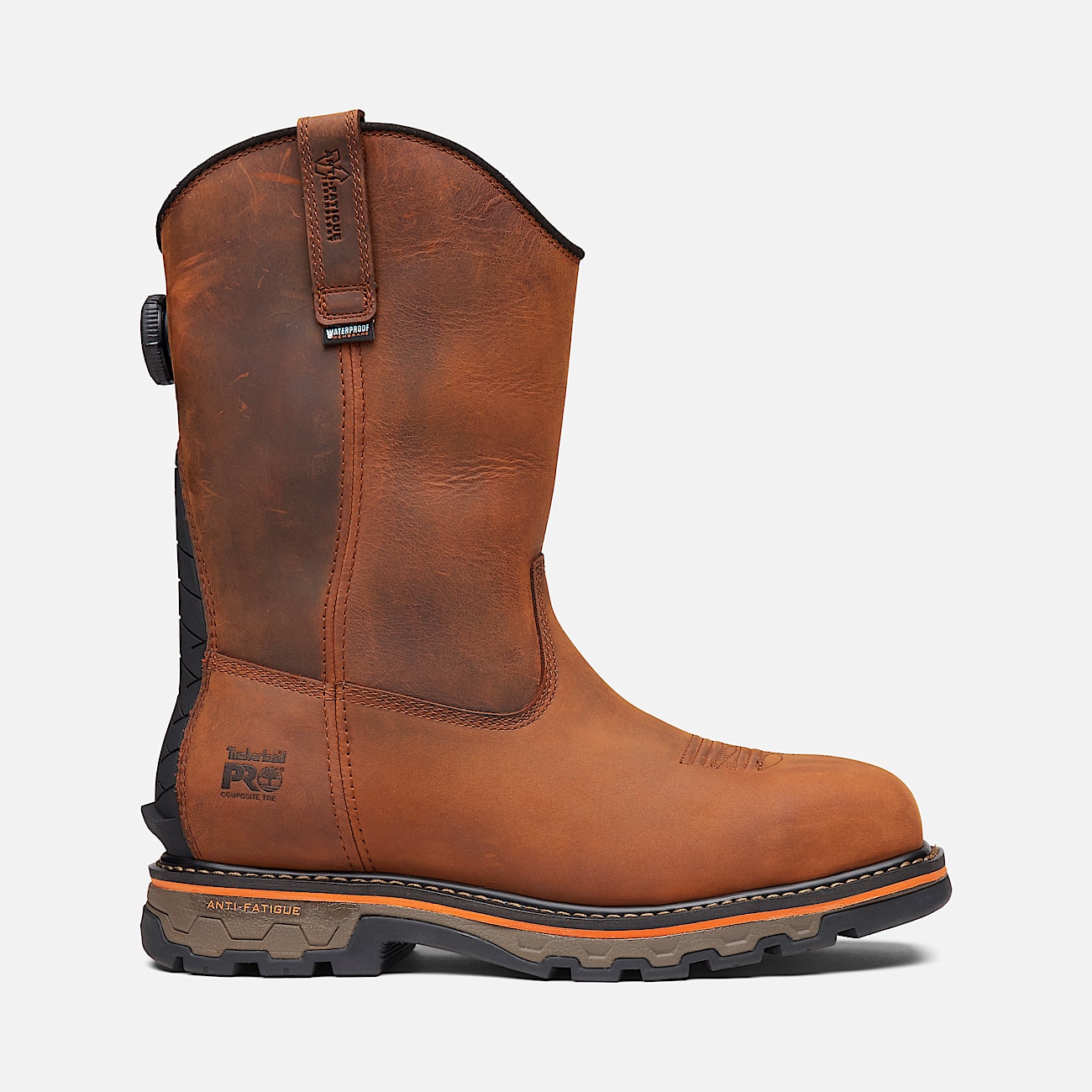 Botas de trabajo Timberland PRO True Grit PullOn para hombre TBL Marrn medio HERO