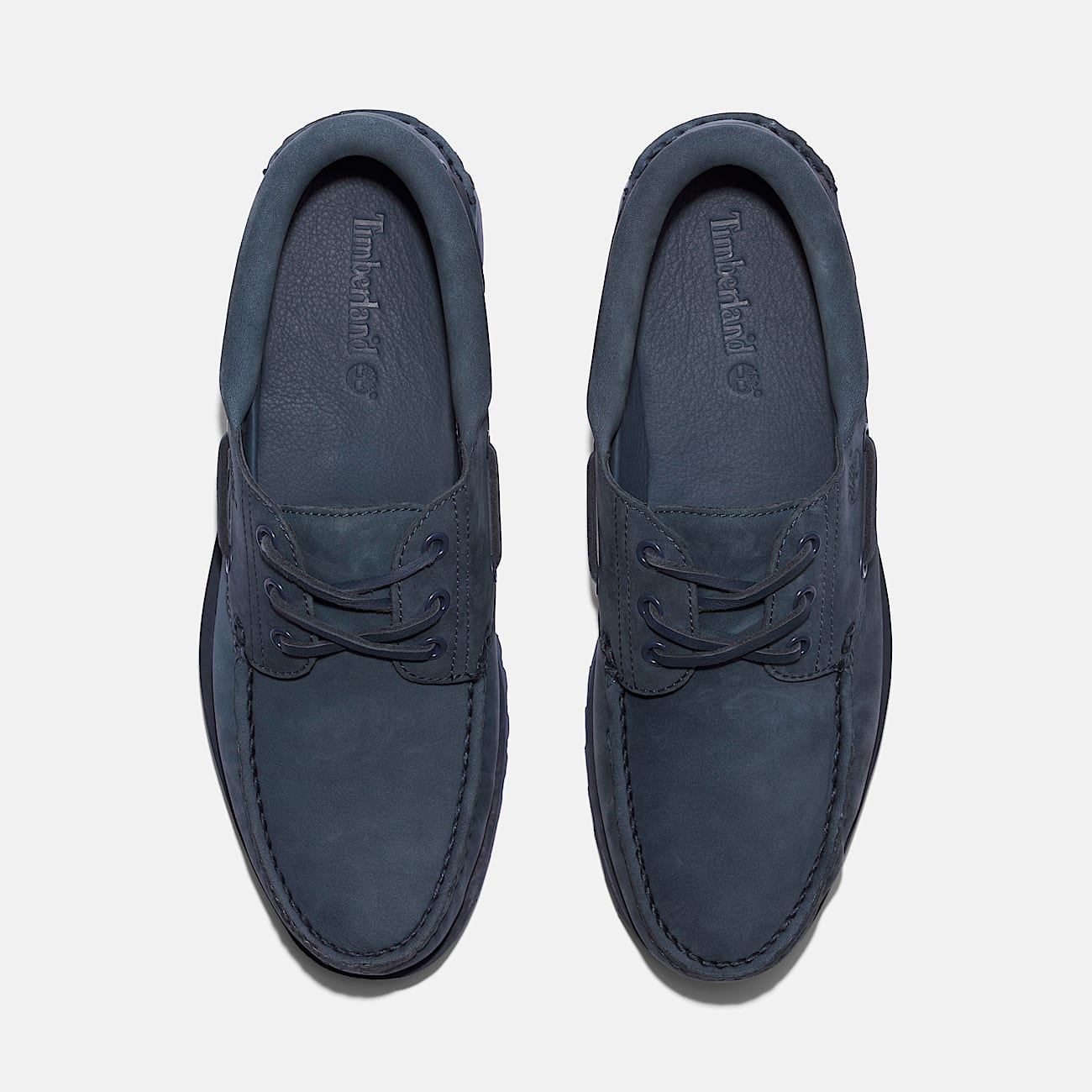 靴 Timberland 3EYE BLACK NUBUCK 28cm Men's Timberland® Authentics 3-Eye Boat Shoe