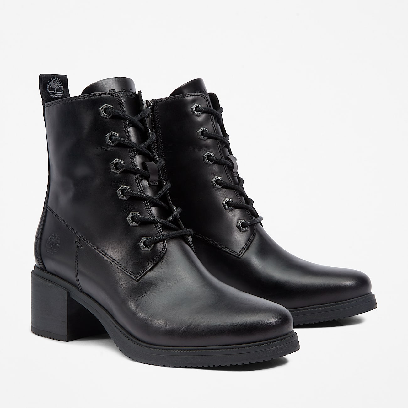 Botas Dalston Vibe para mujer de 6 pulgadas TBL Piel de grano entero Negro ALT4