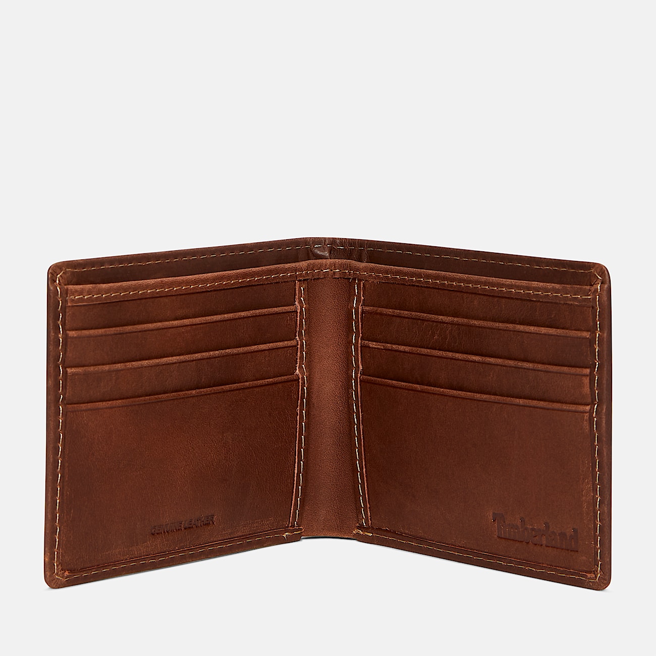 thumbnail image 2 of Marshal Men's Tan Leather Bifold Wallet – Zipper Around, Multi-Pocket, Genuine Leather 2 of 6