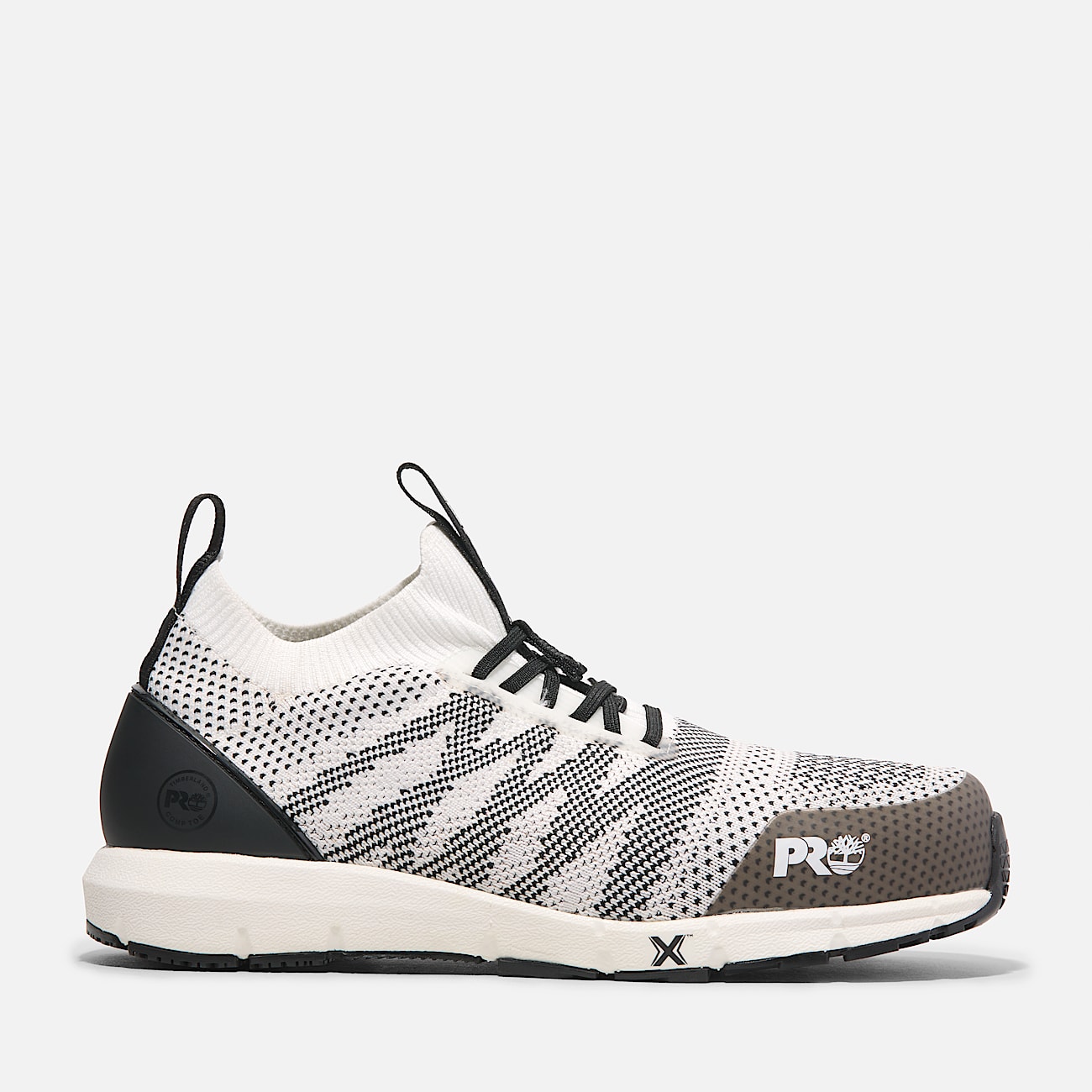 Sneaker de trabajo para mujer Radius con Composite Toe TBL BlancoNegro HERO