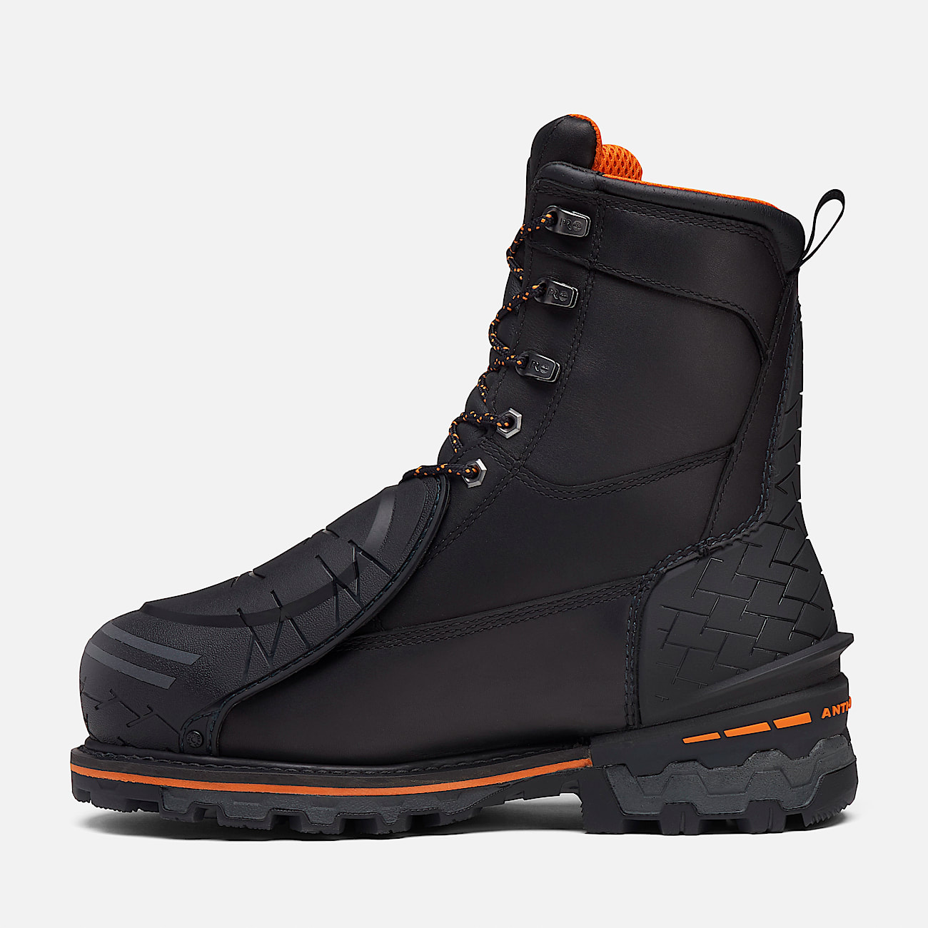 Mens Boondock CSA Met Guard 8 Work Boot TBL Black FullGrainOrange ALT6
