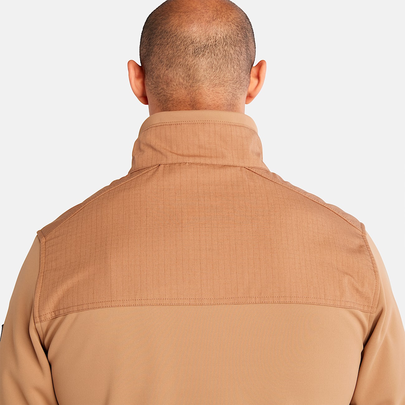 Mens Timberland PRO Trailwind FullZip Fleece Jacket TBL Dark Wheat ALT5