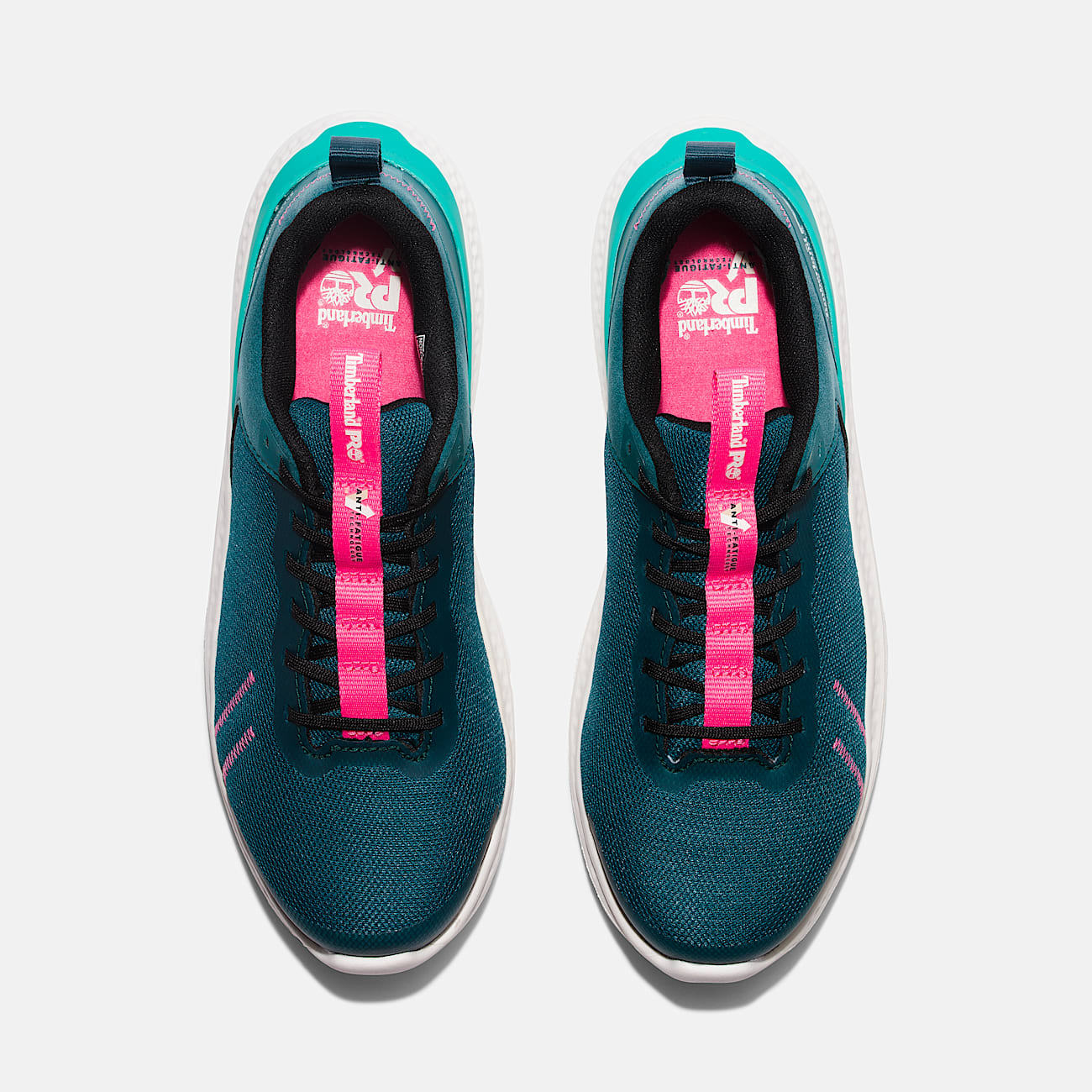 Womens Setra Composite Toe Work Sneaker TBL GreenTealPink ALT2