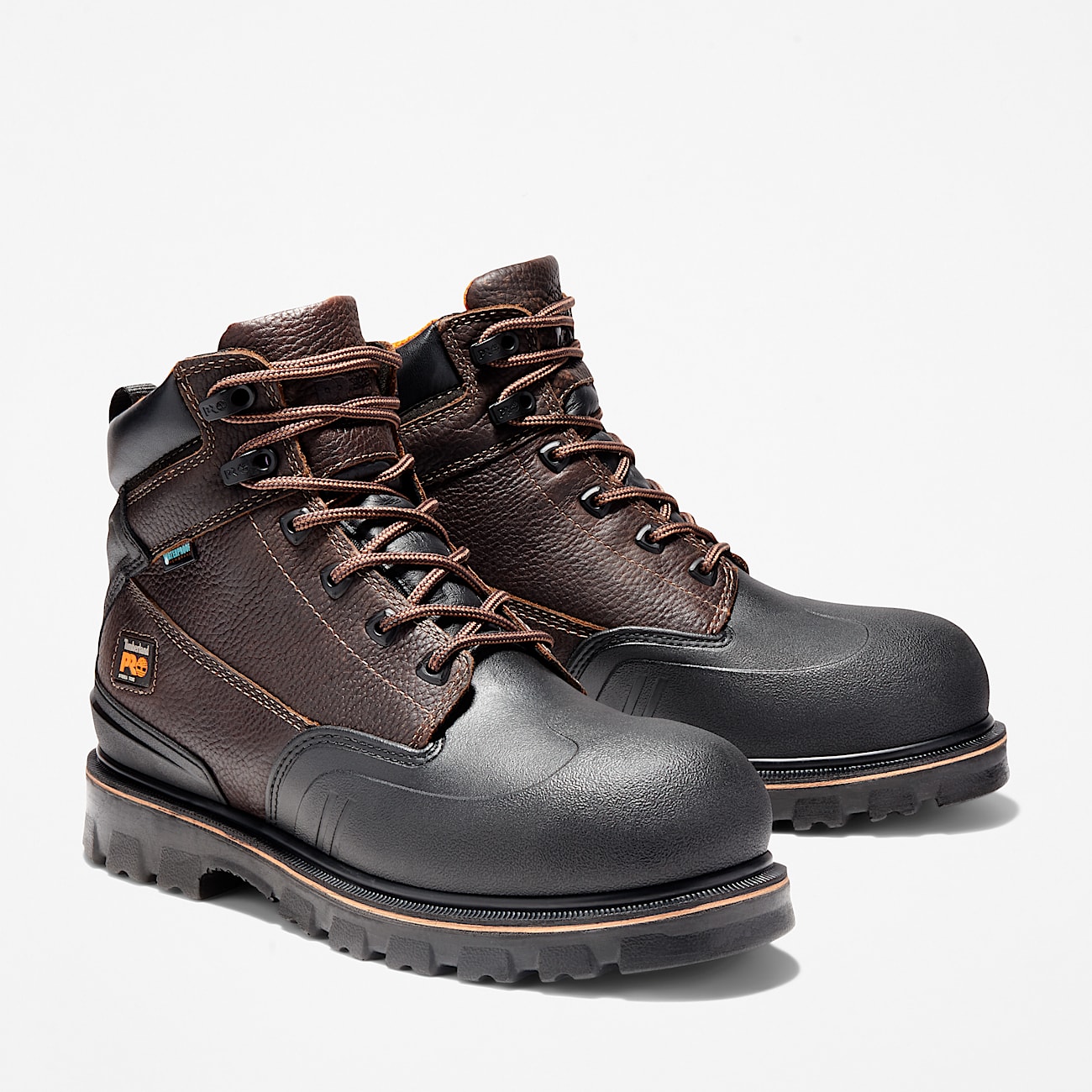 Mens Rigmaster 6 Steel Toe Waterproof Work Boot TBL Brown ALT4