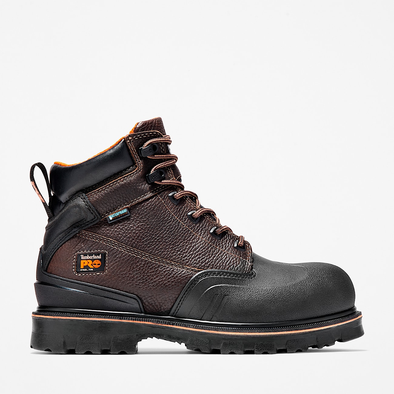 Mens Rigmaster 6 Steel Toe Waterproof Work Boot TBL Brown HERO