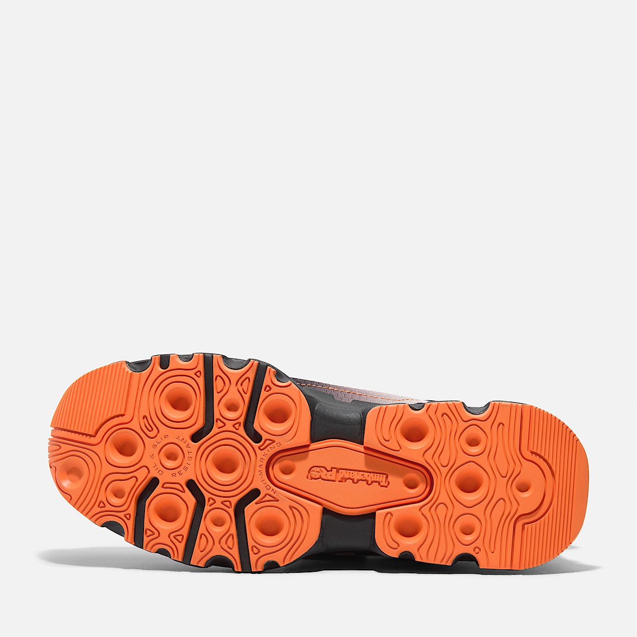 Mens Timberland PRO Powertrain EV CompToe Athletic Work Sneaker TBL GreyOrange ALT3