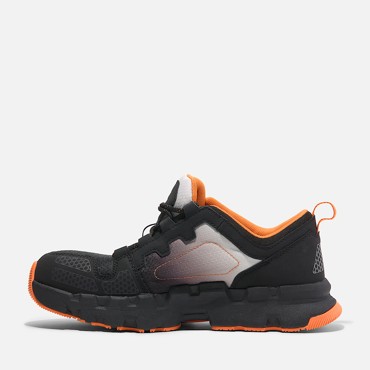 Mens Timberland PRO Powertrain EV CompToe Athletic Work Sneaker TBL GreyOrange ALT6