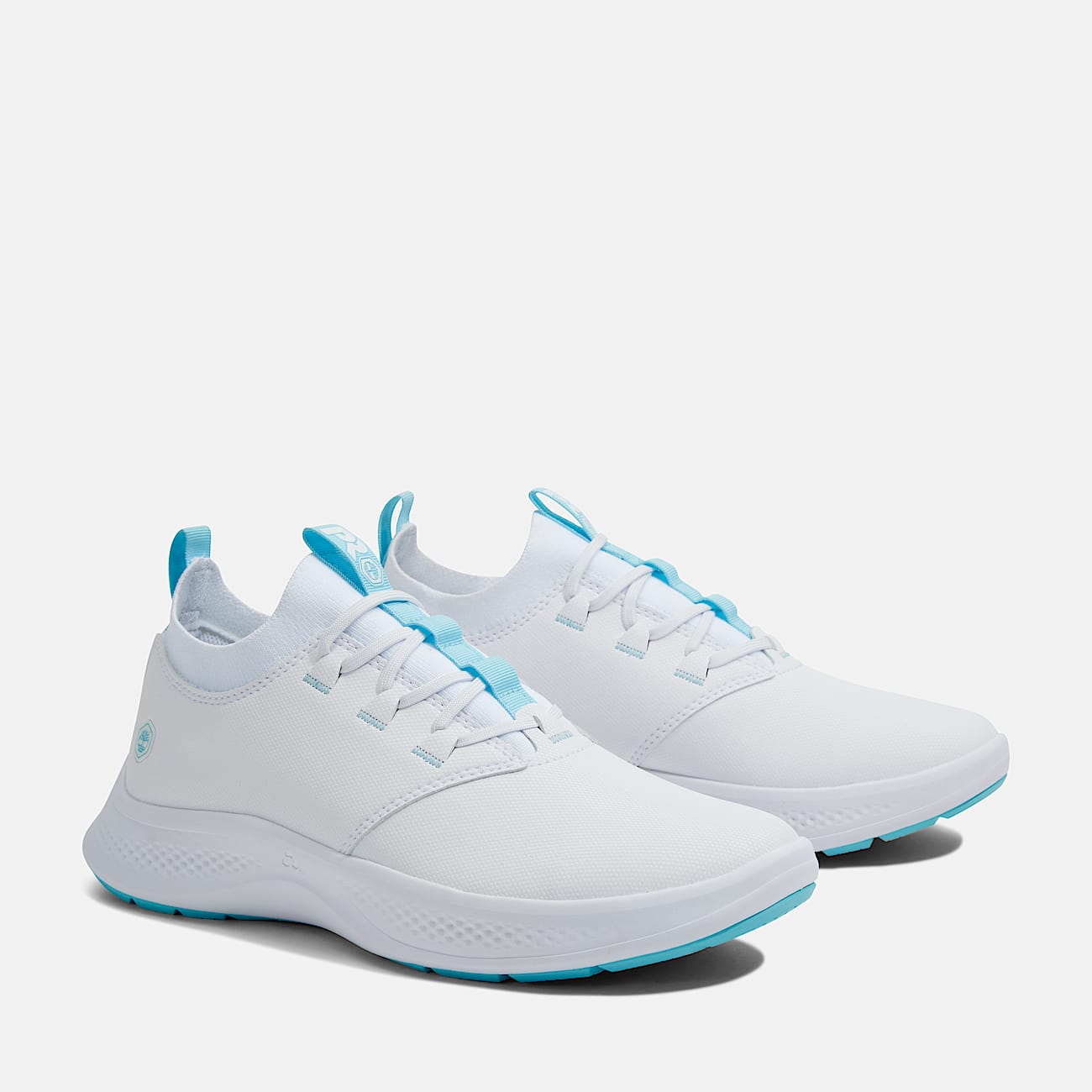 Womens Solace MAX SlipOn Work Sneaker TBL WhiteBlue ALT4