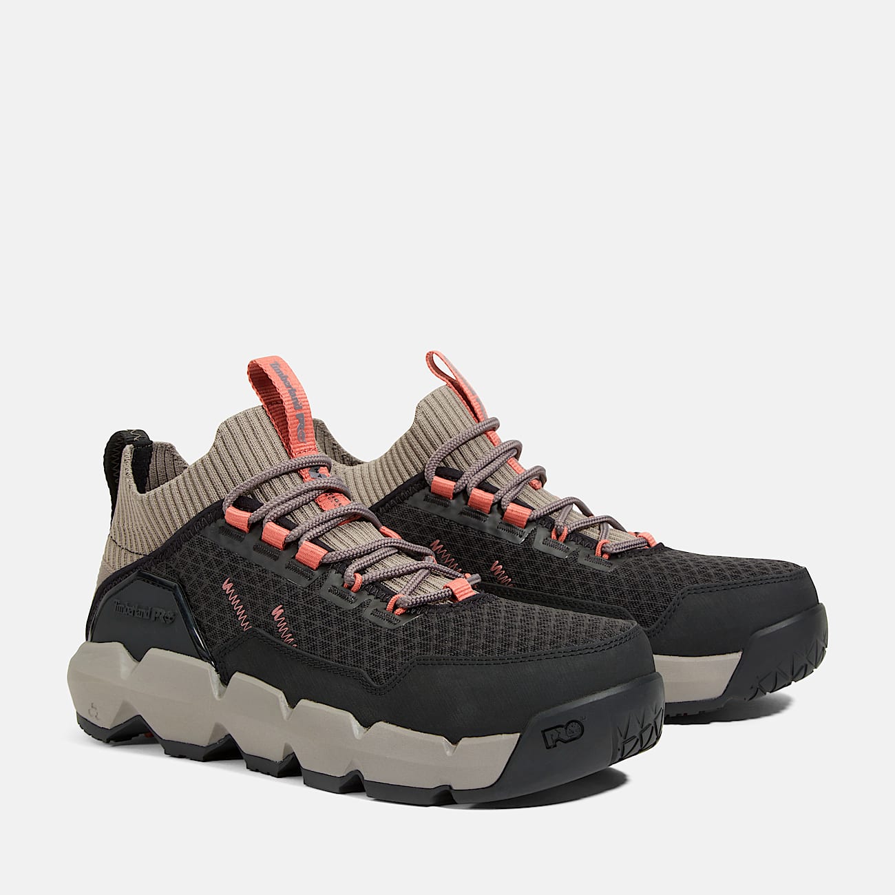 Womens Timberland PRO Morphix CompToe Slipon Work Chukka TBL BlackRose ALT4