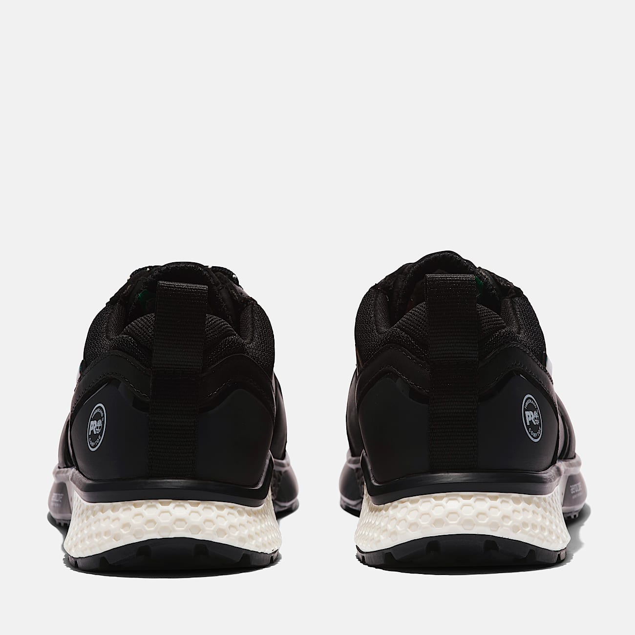 Mens Timberland PRO Reaxion Waterproof CompToe Work Shoe TBL BlackWhite ALT5