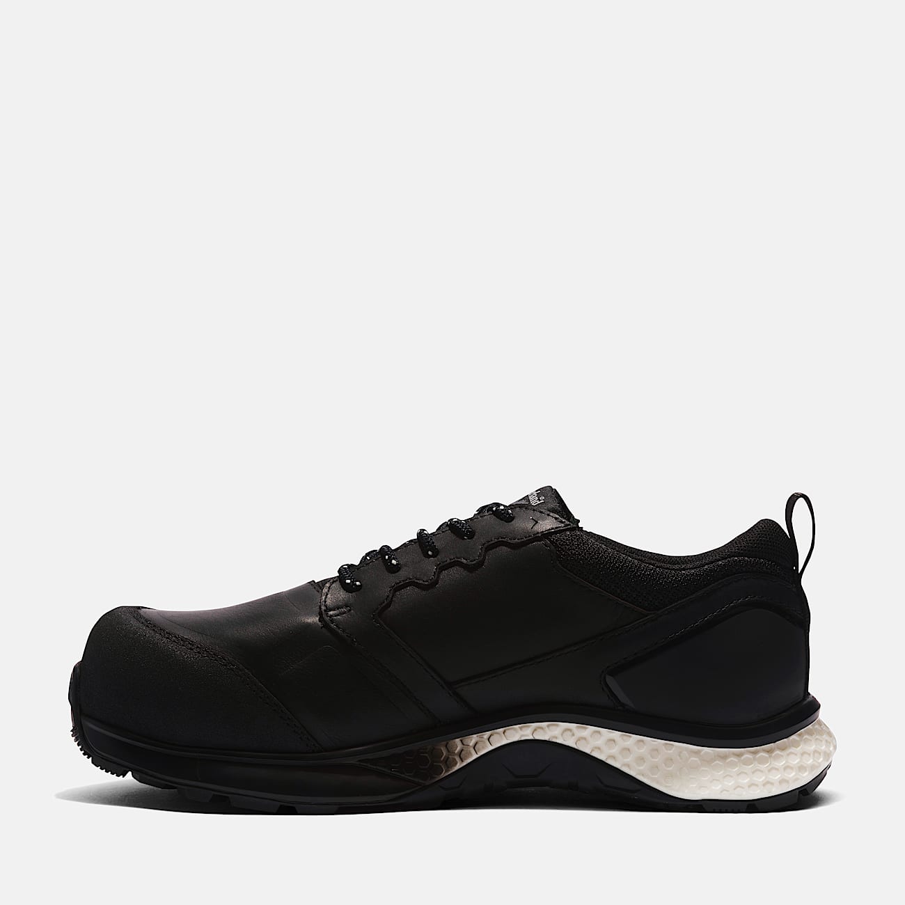 Mens Timberland PRO Reaxion Waterproof CompToe Work Shoe TBL BlackWhite ALT6