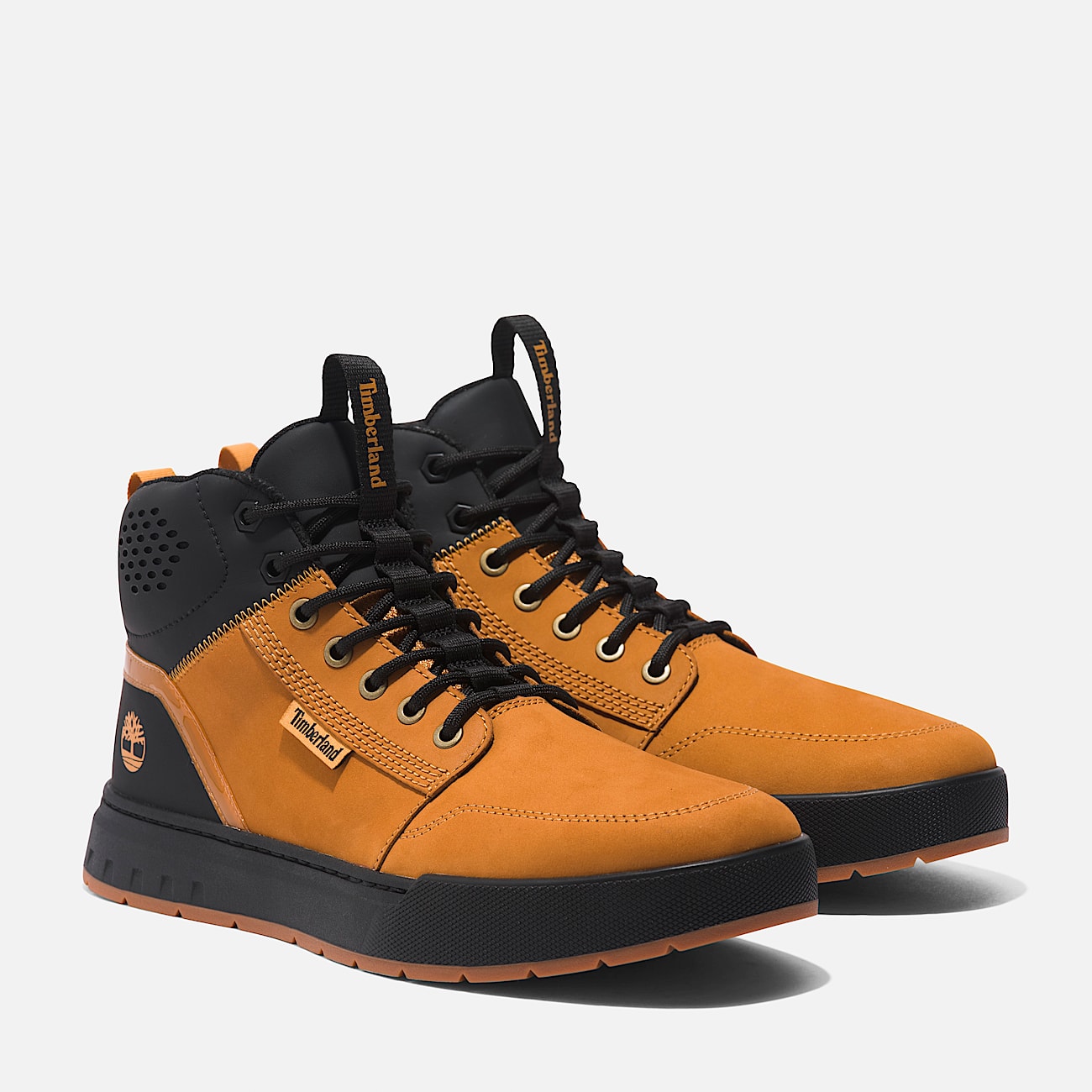 Mens Maple Grove Sport Mid Hiking Boot TBL Wheat Nubuck ALT4