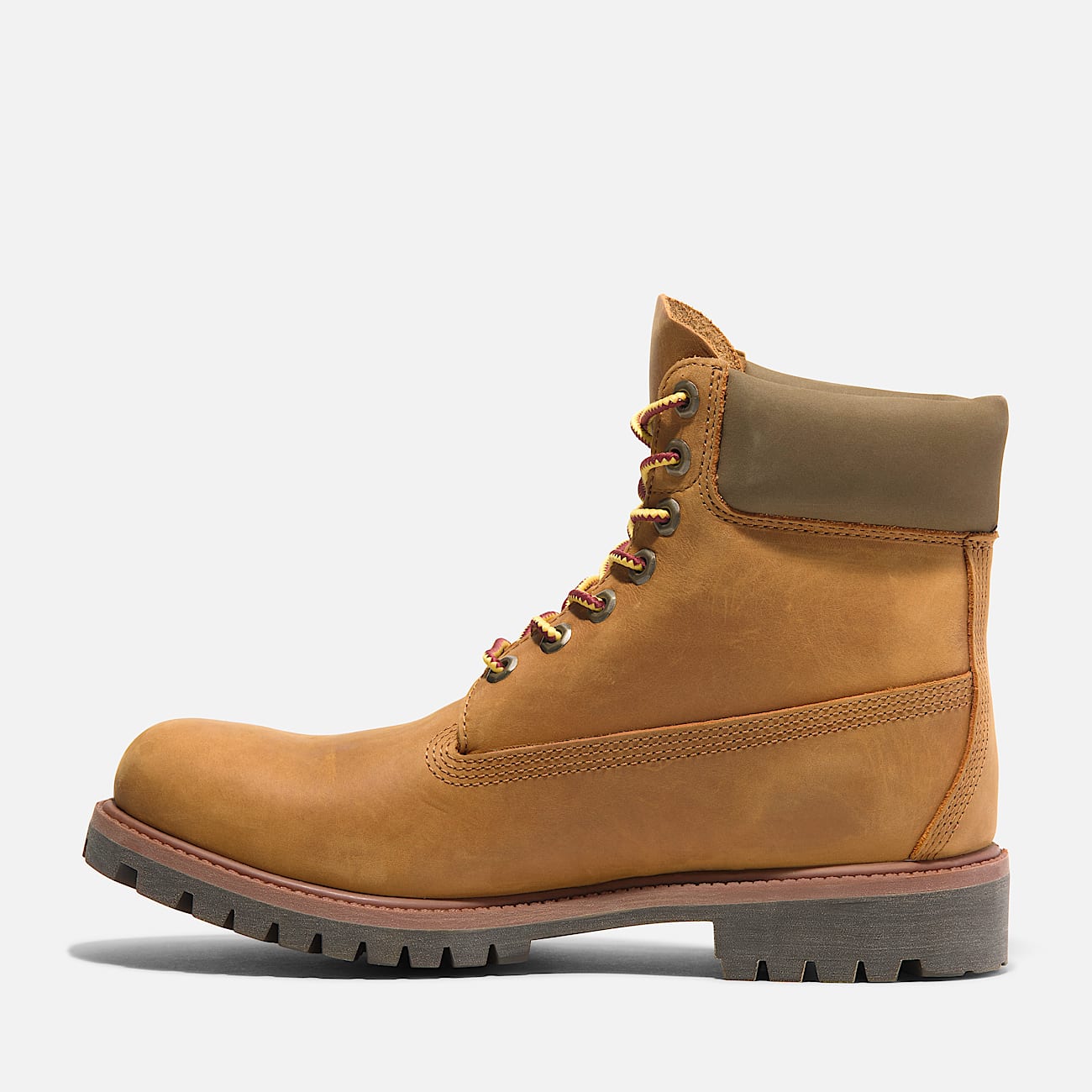Mens Timberland Premium 6Inch Waterproof Boot TBL Wheat FullGrain ALT6