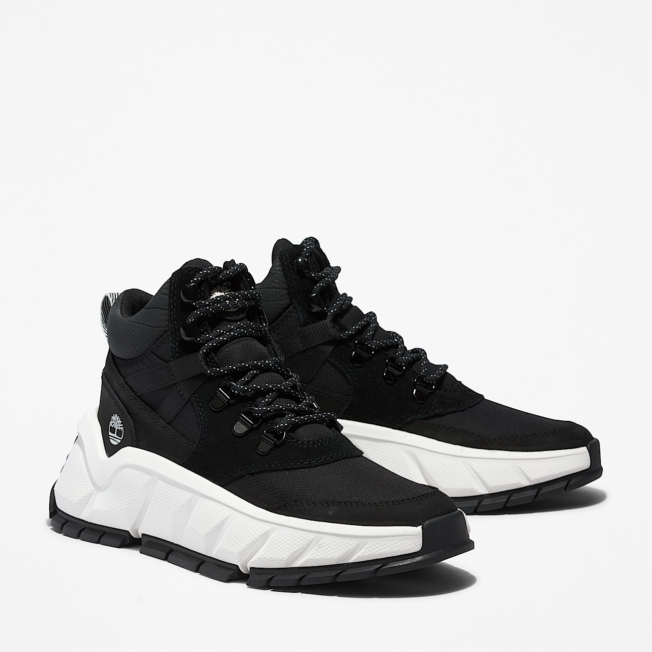 Womens TBL Turbo Hiking Boots TBL Black Suede ALT4