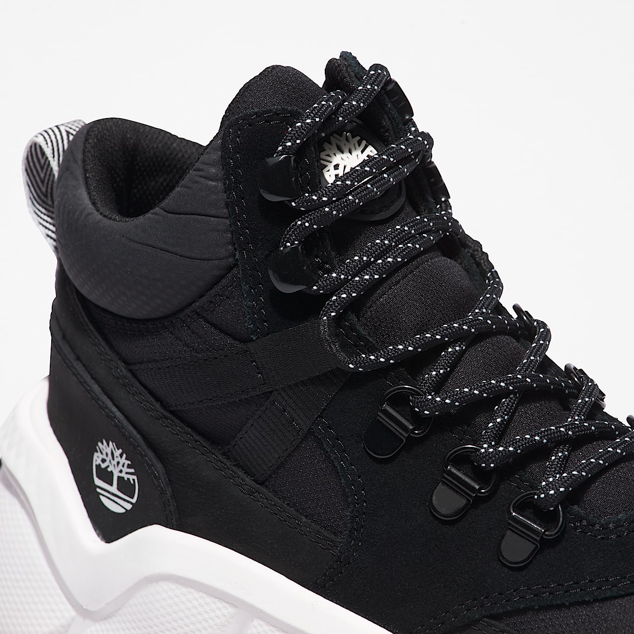 Womens TBL Turbo Hiking Boots TBL Black Suede ALT7