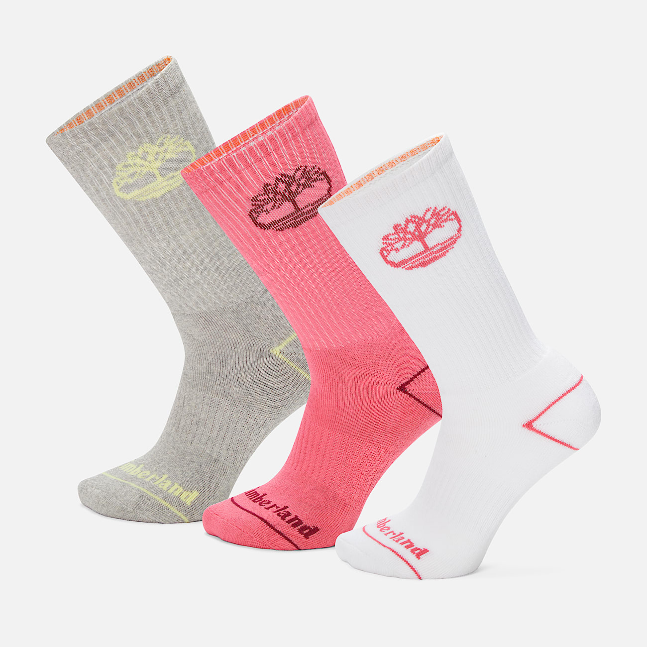 3Pack de calcetines Bowden con logotipo del rbol TBL Rosa berry HERO