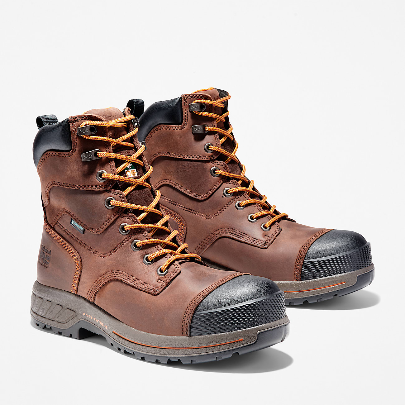 Men's Timberland PRO® Endurance HD 8" Composite Toe Waterproof Work Boot - 4