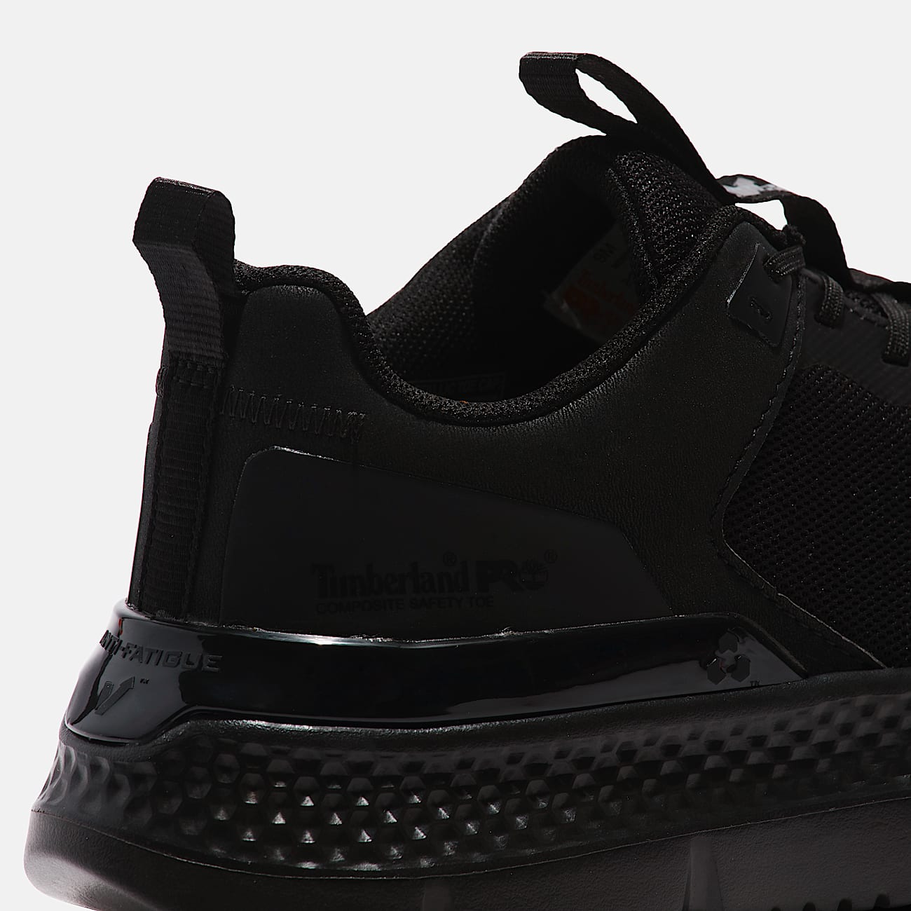 Mens Setra Composite Toe Work Sneaker TBL Black ALT7