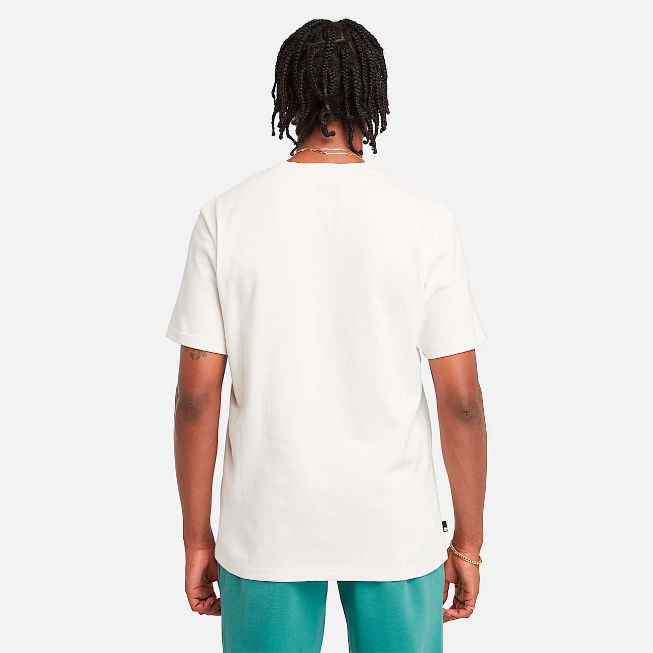 Men's Short Sleeve Embroidery Logo T-Shirt - 4