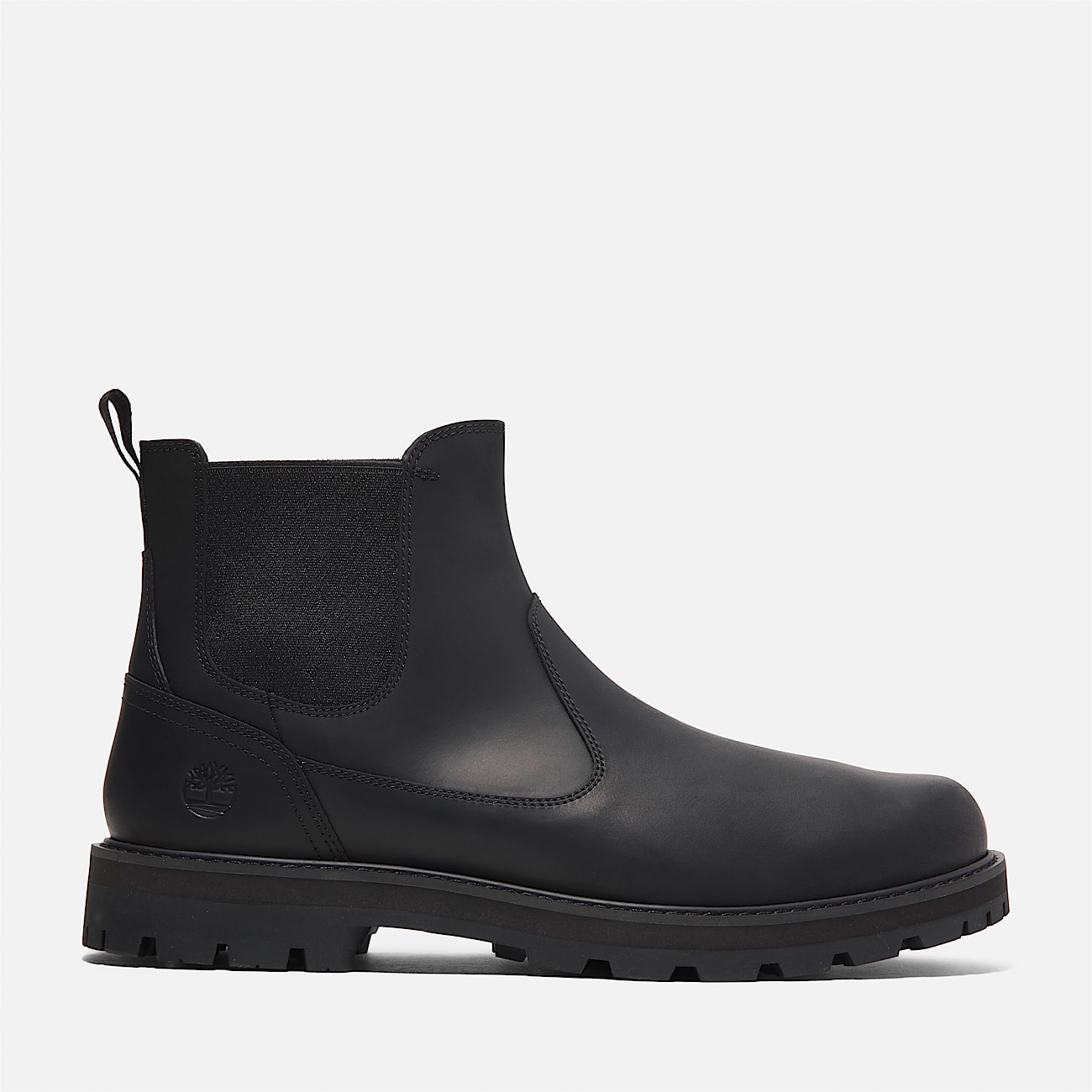 Mens Britton Road Chelsea Boot TBL Black FullGrain HERO