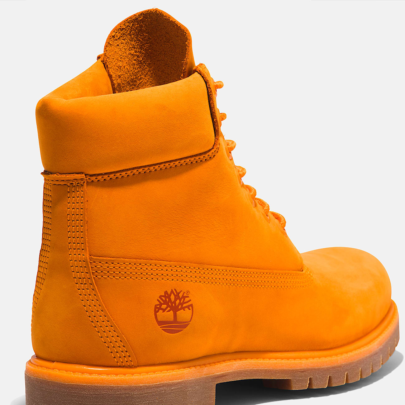 Mens Timberland 50th Anniversary Edition Premium 6Inch Waterproof Boot TBL Medium Orange Nubuck ALT7