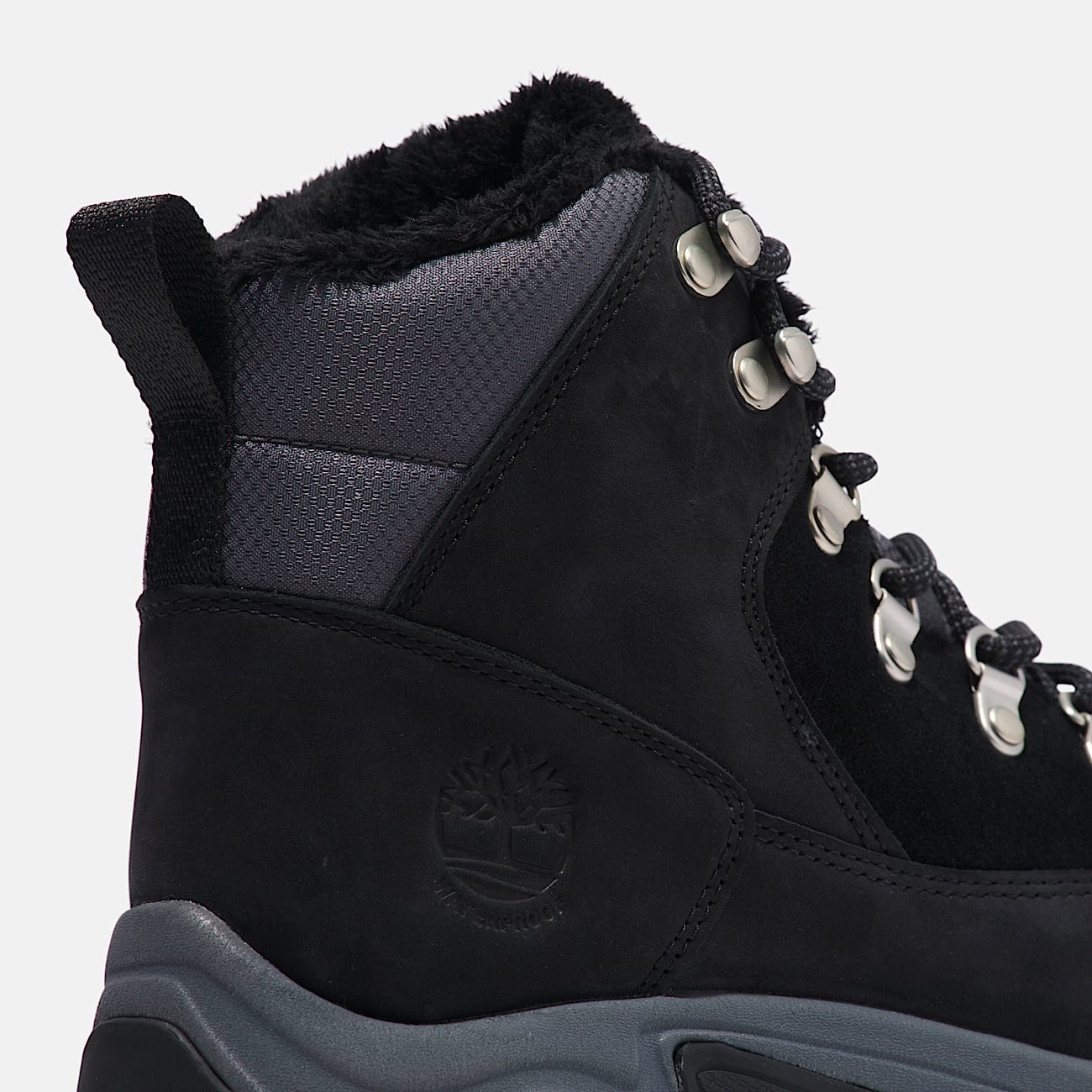 Womens Mt Maddsen Winter Waterproof Boot TBL Black Nubuck ALT7