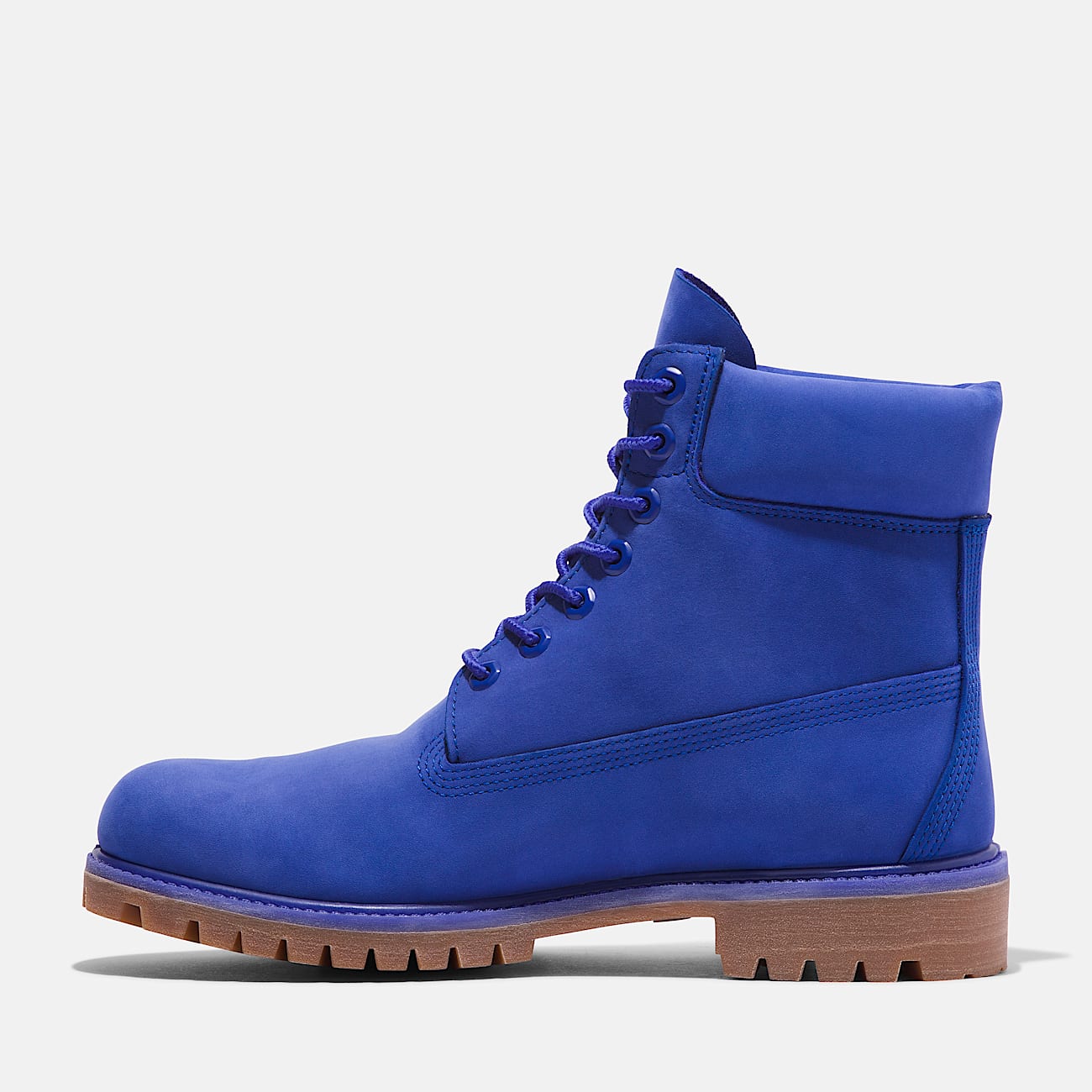 Mens Timberland 50th Anniversary Edition Premium 6Inch Waterproof Boot TBL Bright Blue Nubuck ALT6