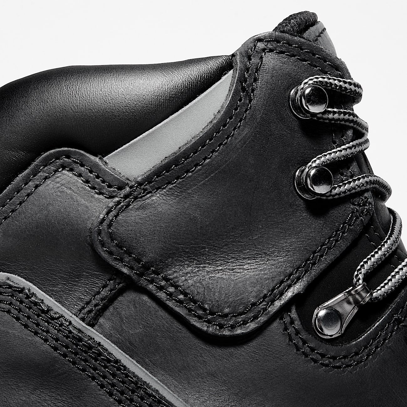 Mens Pit Boss 6 Steel Toe Work Boot TBL Black ALT5