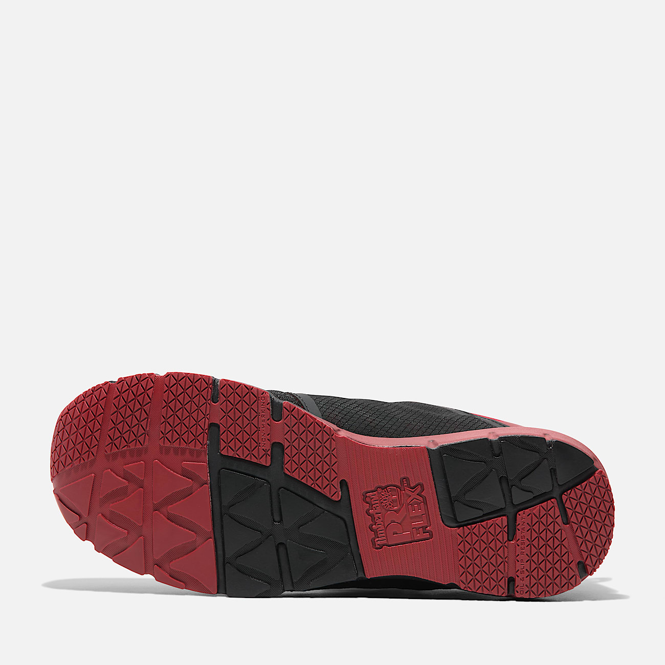 Mens Radius Composite Toe Work Sneaker TBL BlackRed ALT3