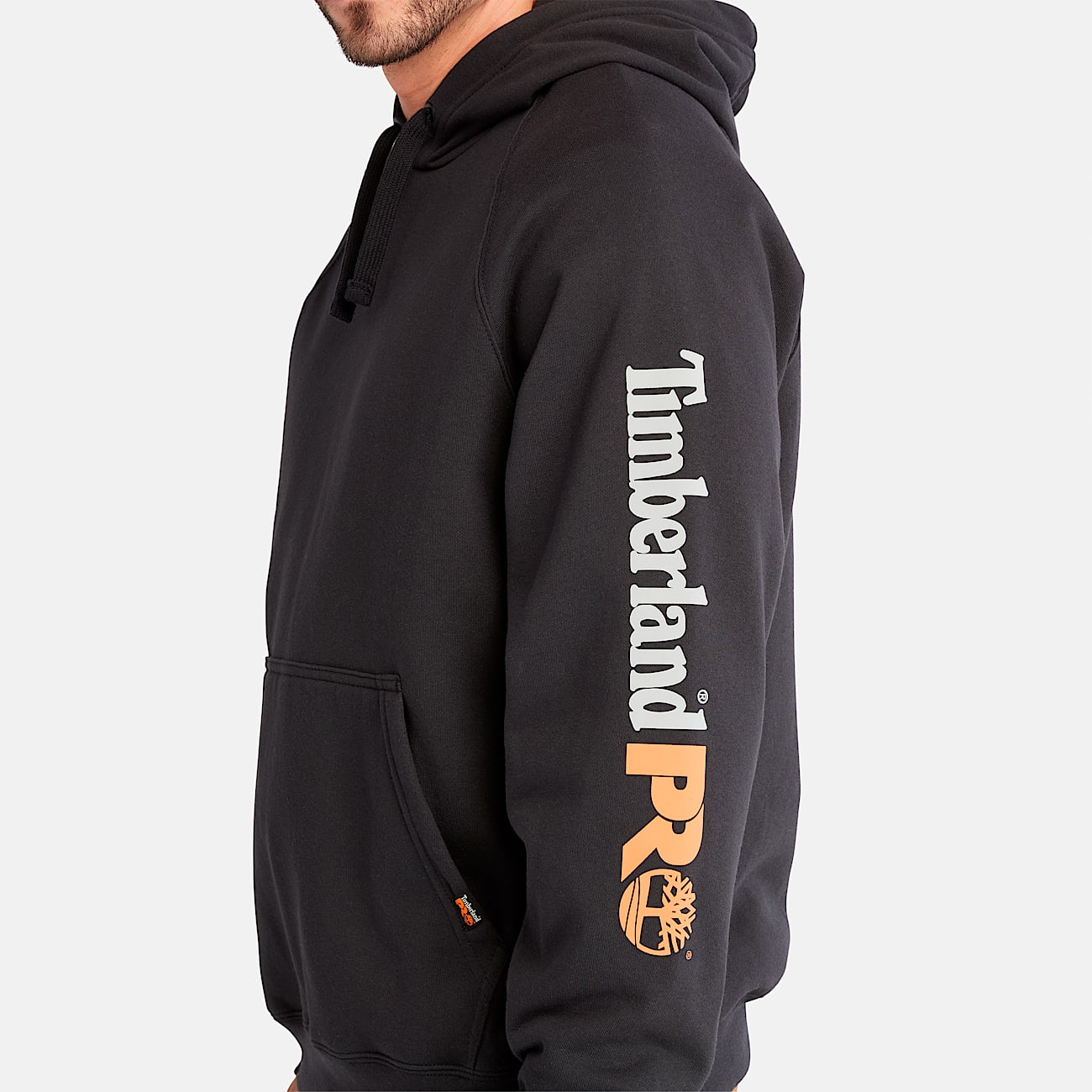 Mens Timberland PRO Hood Honcho Sport Hoodie TBL Black ALT2