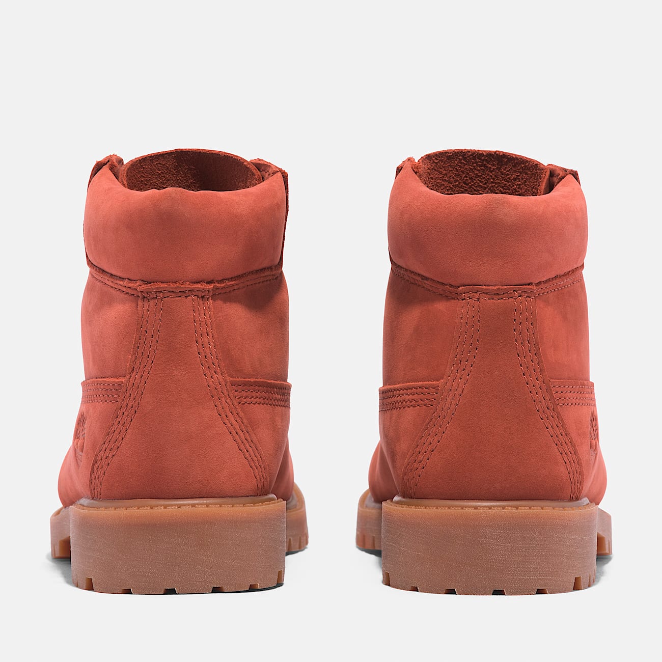 Youth Timberland Premium 6Inch LaceUp Waterproof Boot TBL Dark Red Nubuck ALT5