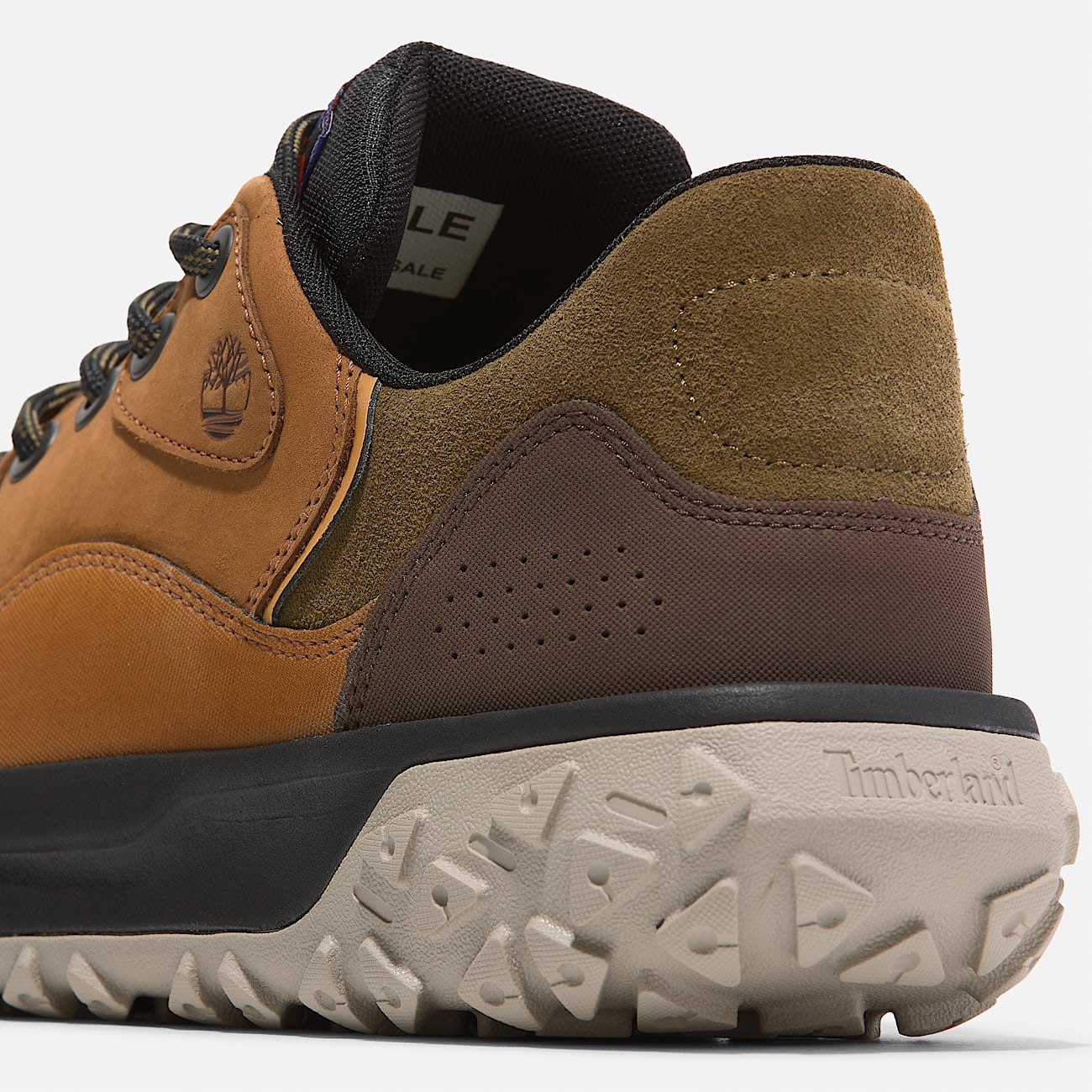 Mens GreenStride  Motion 6 Low LaceUp Hiking Shoe TBL Brown Nubuck ALT7