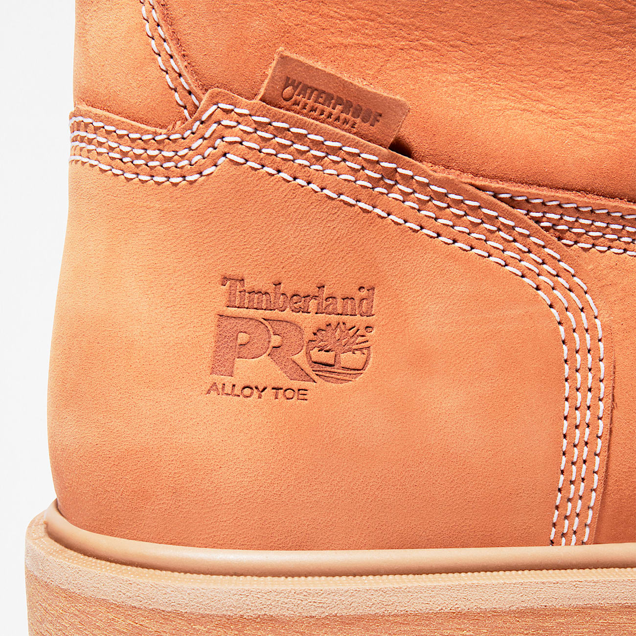 Mens Timberland PRO Waterproof Iconic Work Boot TBL Iconic Work Boot Wheat ALT6