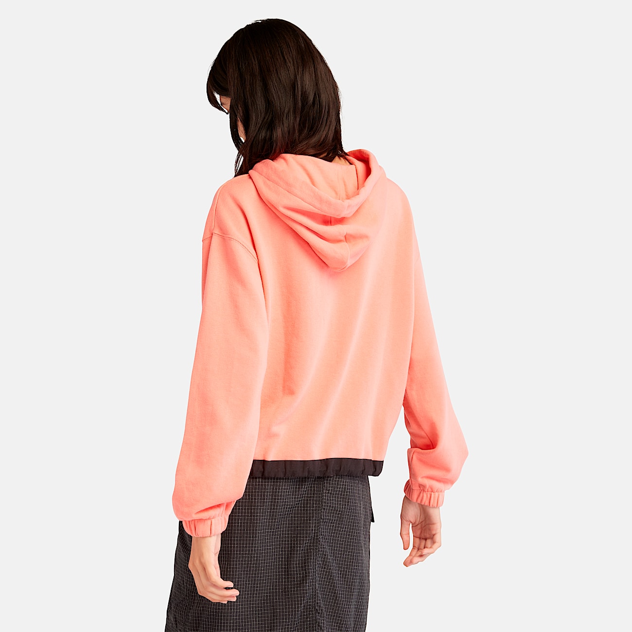 Hoodie MixedMedia para mujer TBL Rosa concha ALT9