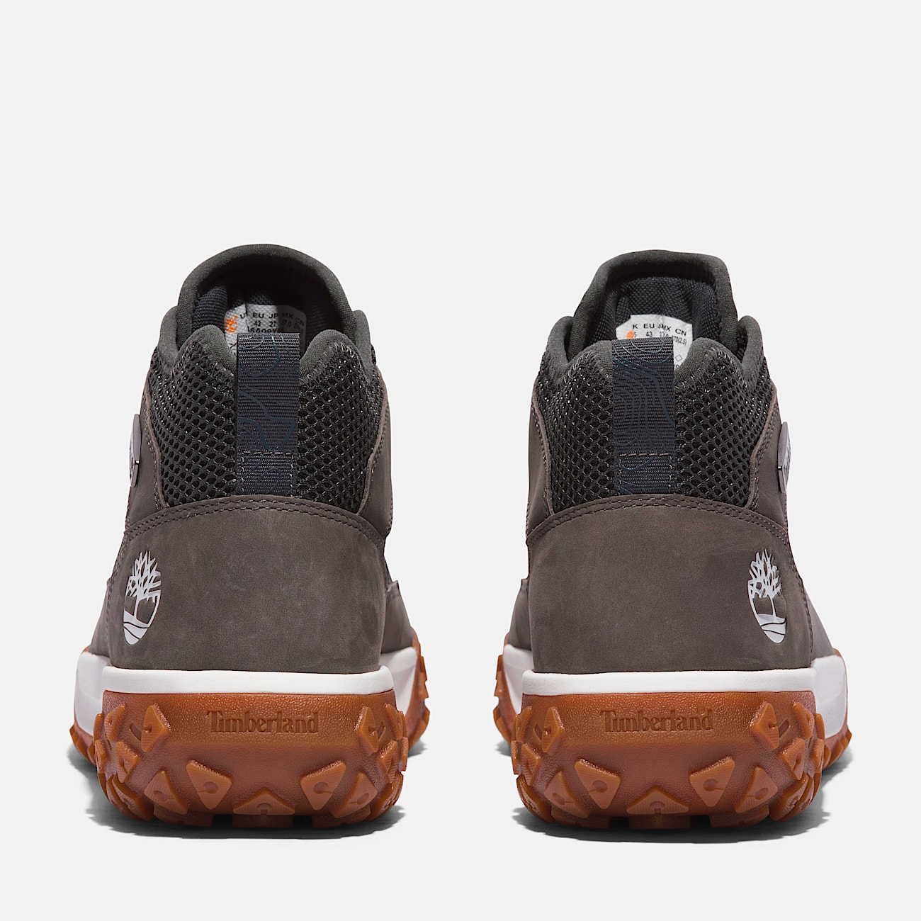 Mens GreenStride Motion 6 Mid LaceUp Sneaker TBL Medium Grey ALT5