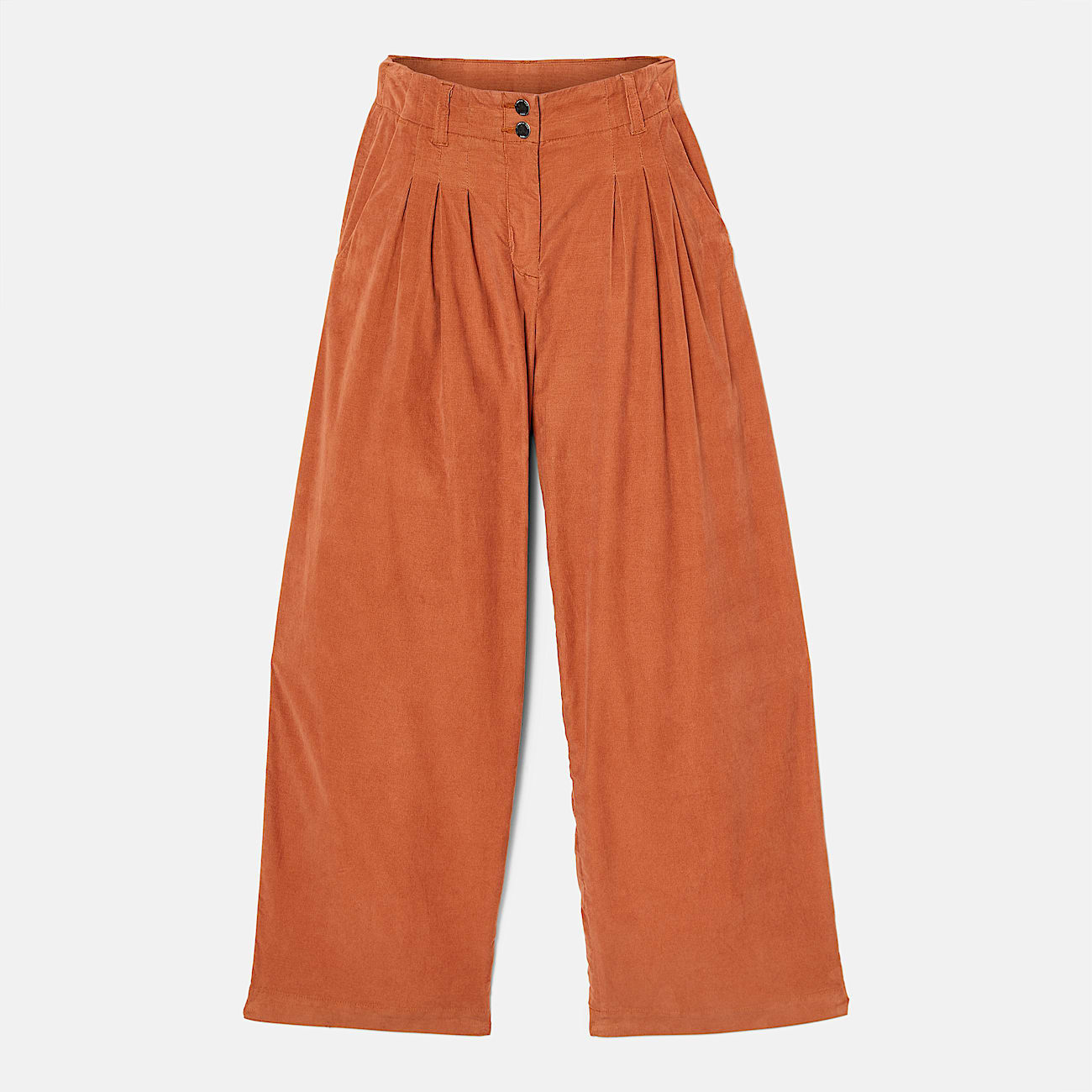 Pantaln ancho para mujer de pana Needle TBL Caf ALT10