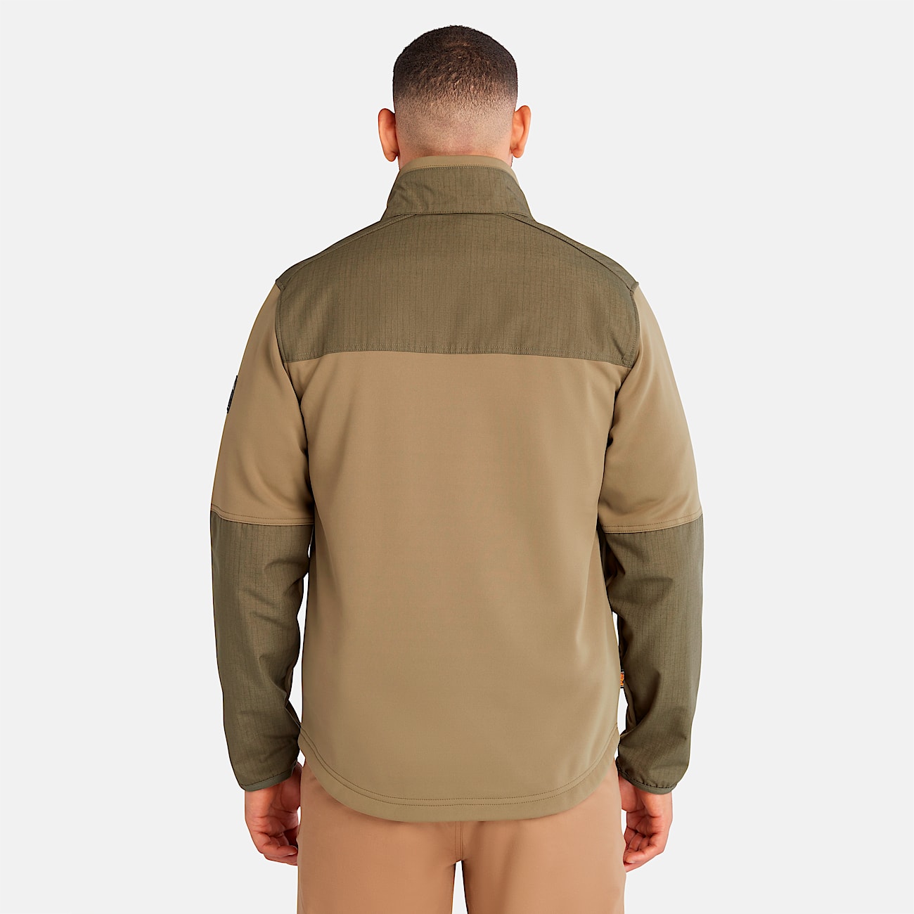 Mens Timberland PRO Trailwind FullZip Fleece Jacket TBL Burnt Olive ALT9