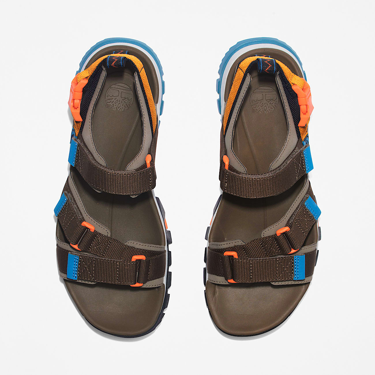 Mens Garrison Trail WebbingStrap Sandals TBL Brindle ALT2