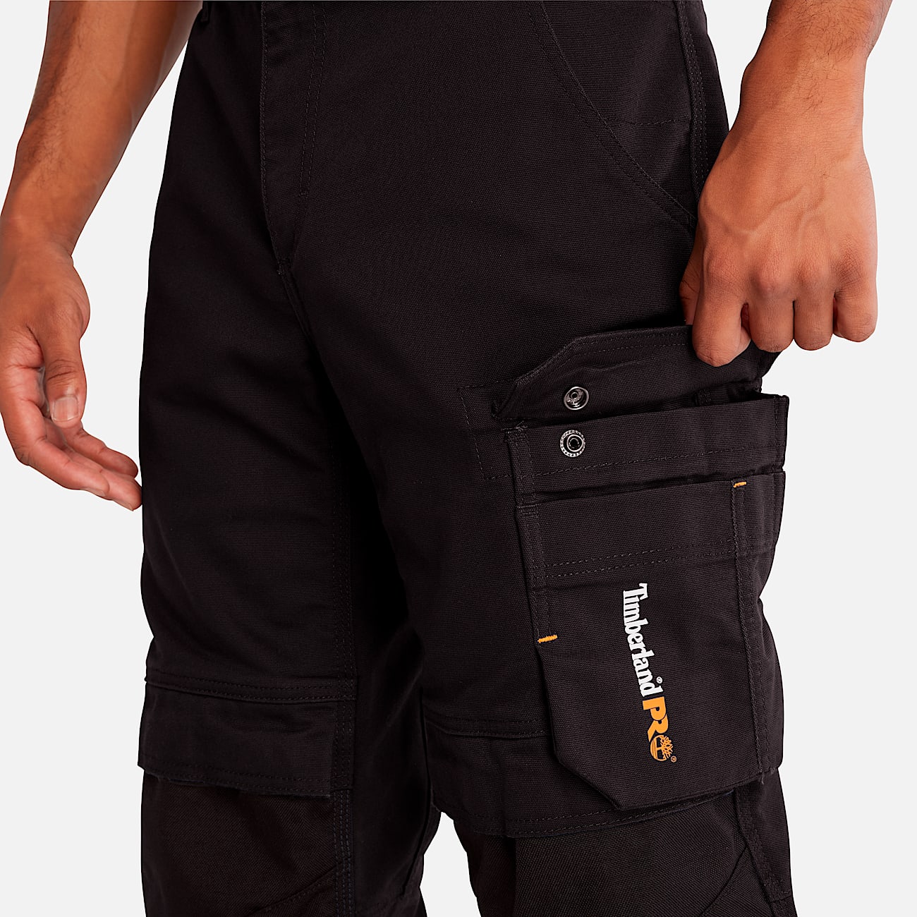 Mens Ironhide KneePad Work Pants TBL Jet Black ALT5