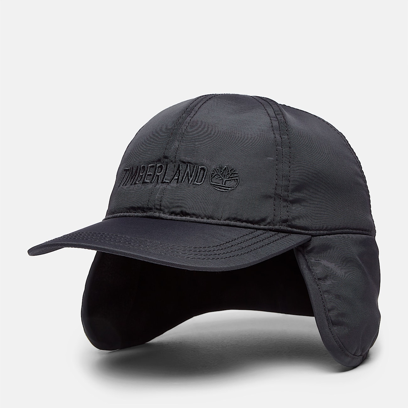 Baseball Cap with Earflaps TBL Black ALT2