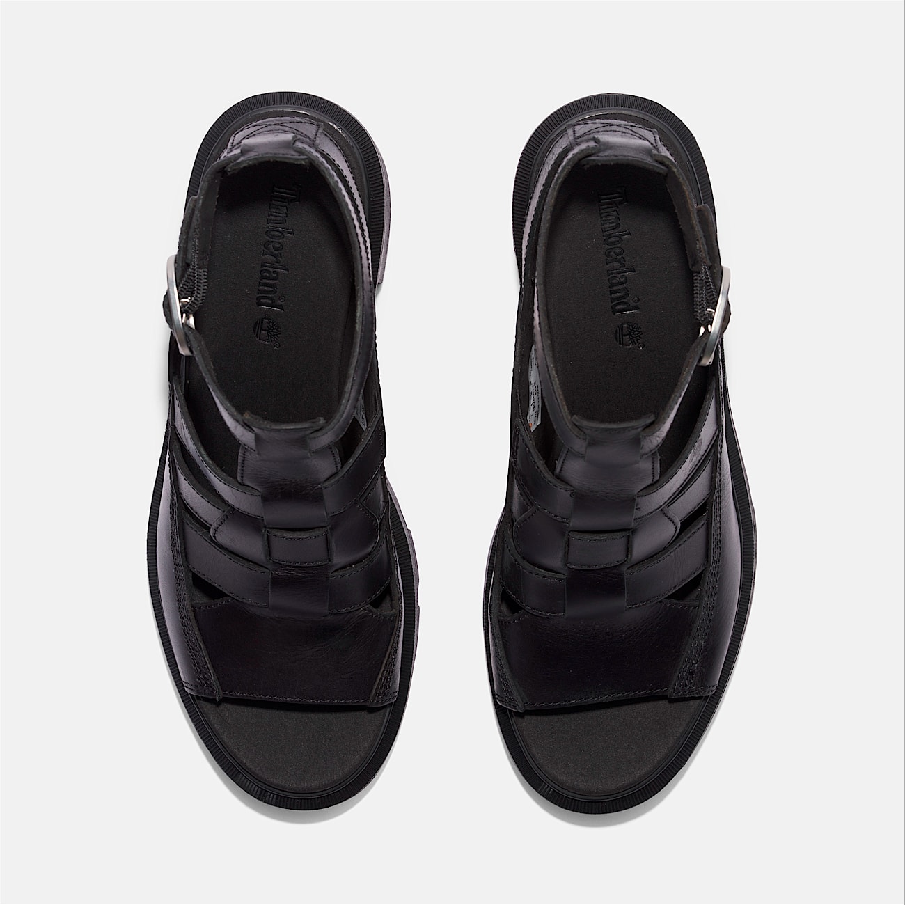 Womens Allington Heights Fisherman Sandal TBL Black FullGrain ALT2