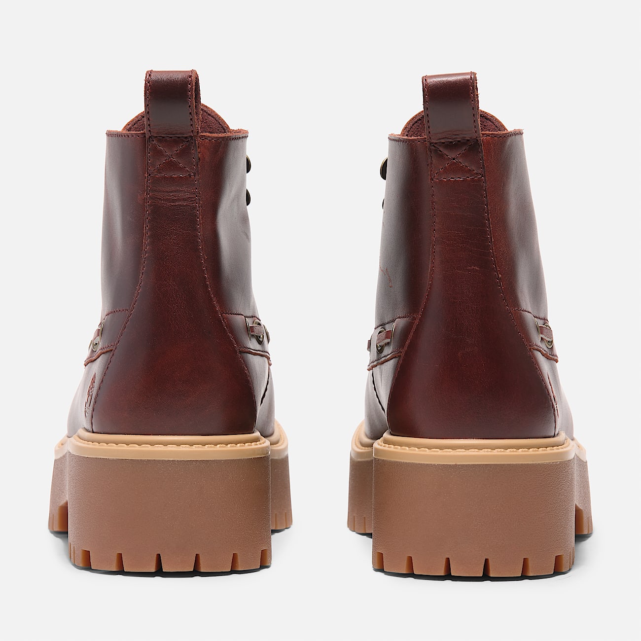 Womens Stone Street Platform Kiltie Boot TBL Root Beer FullGrain ALT5